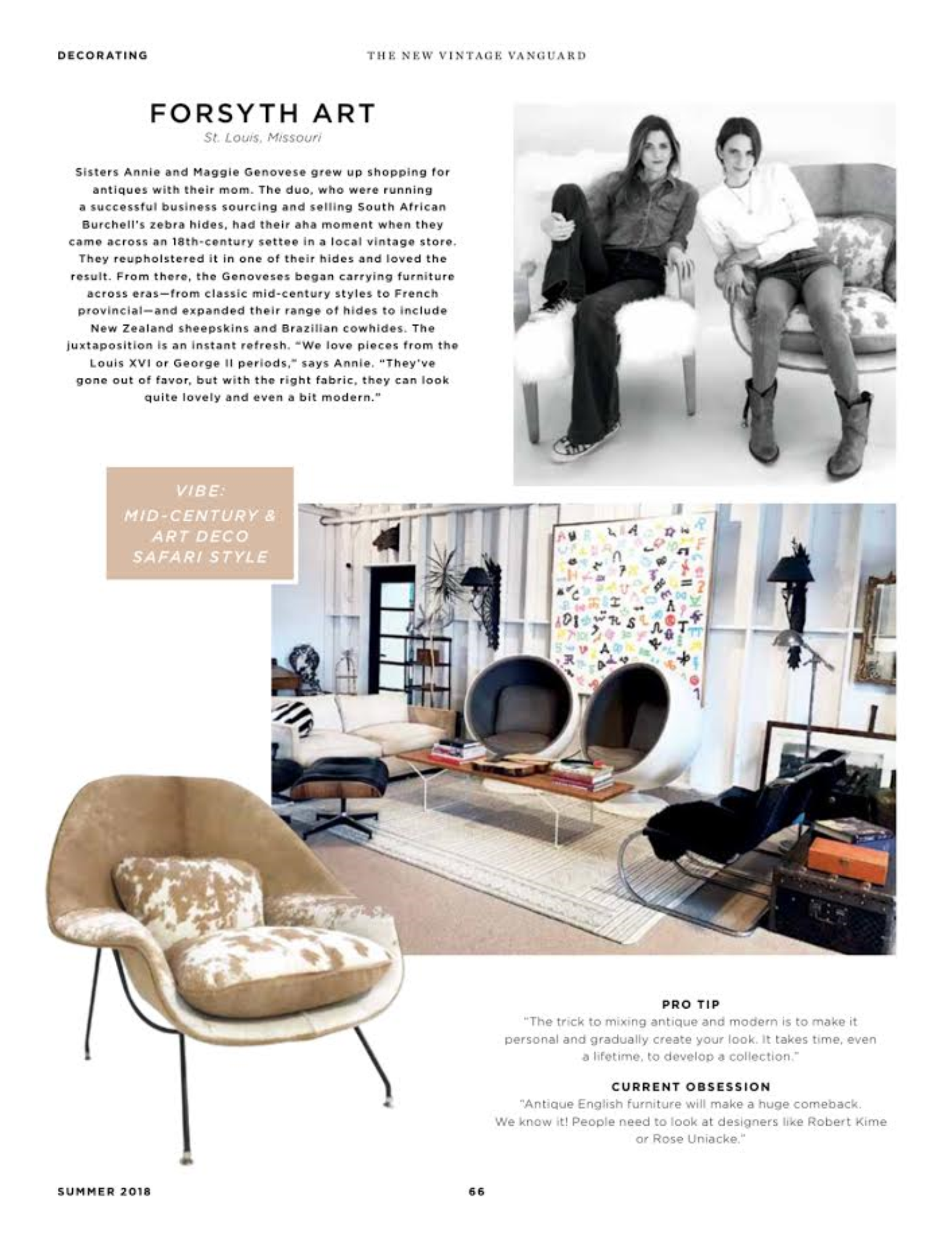 <p>The New Vintage Vanguard: 6 Shops You Need to Know <a href="https://www.domino.com/content/designers-favorite-vintage-pieces/" title="https://www.domino.com/content/designers-favorite-vintage-pieces/"><em><strong>Click Here</strong></em></a></p>