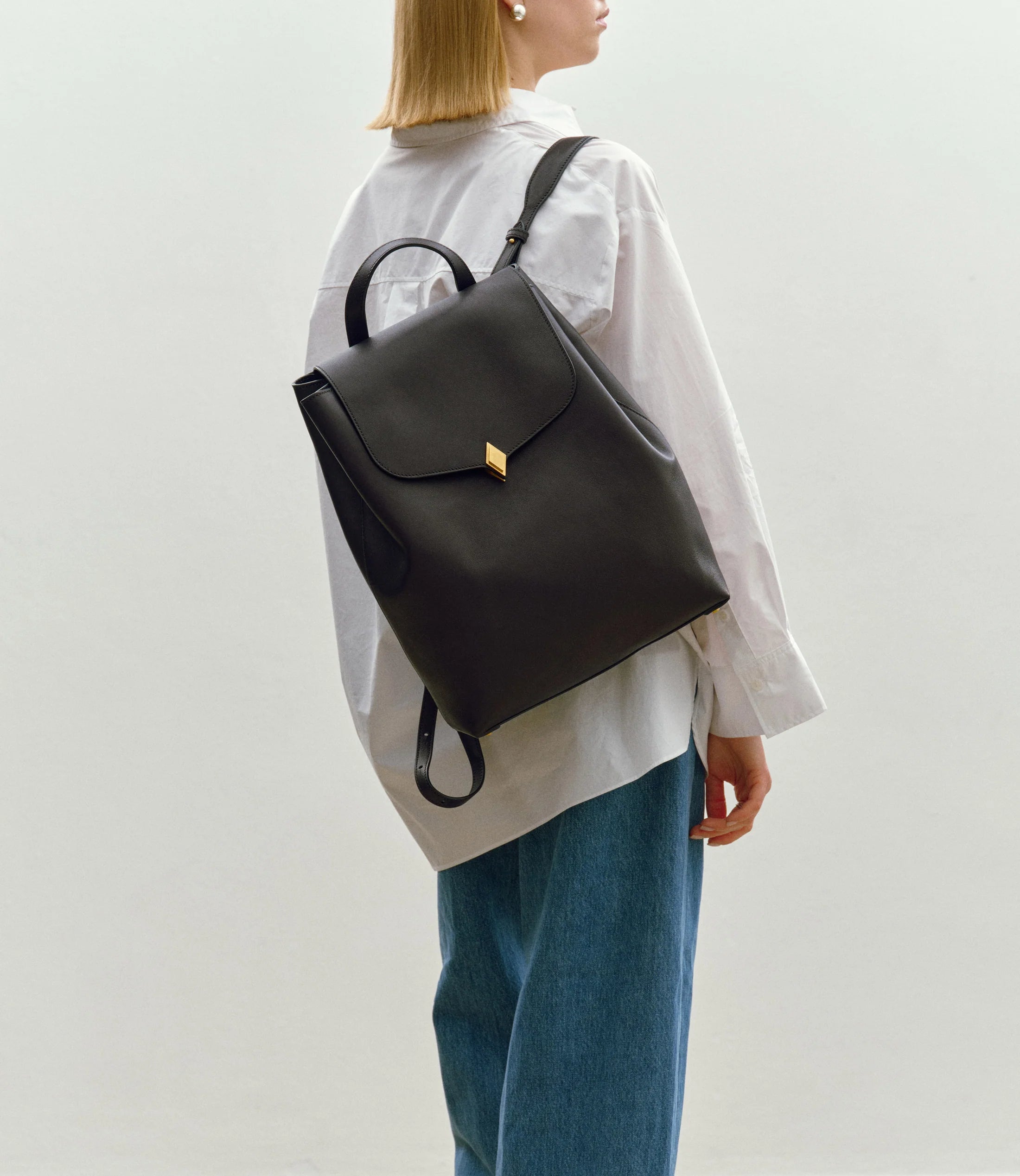 [Pre-Order] Edge Backpack in Calfskin Black