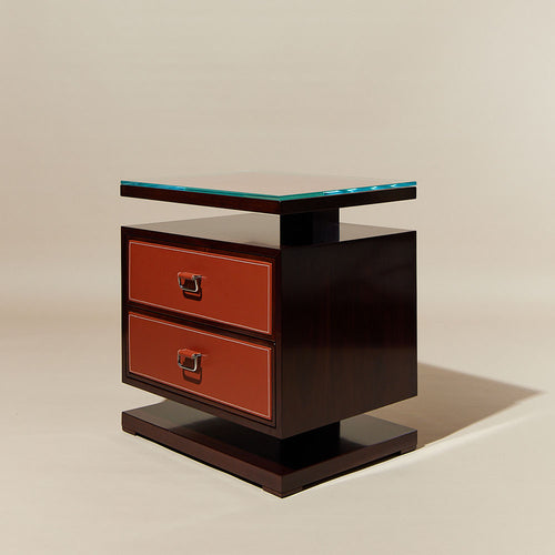 Emile Side Table - Walnut