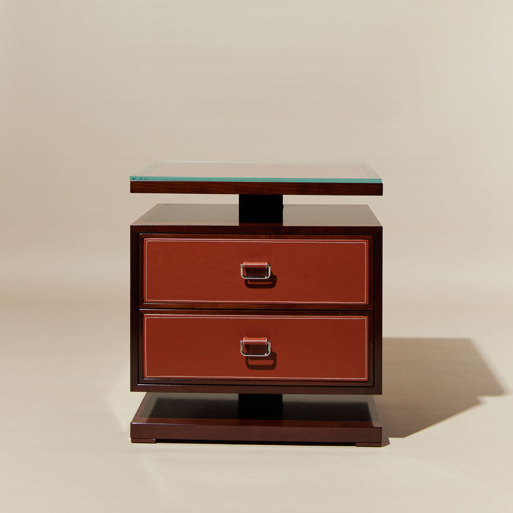 Emile Side Table - Walnut