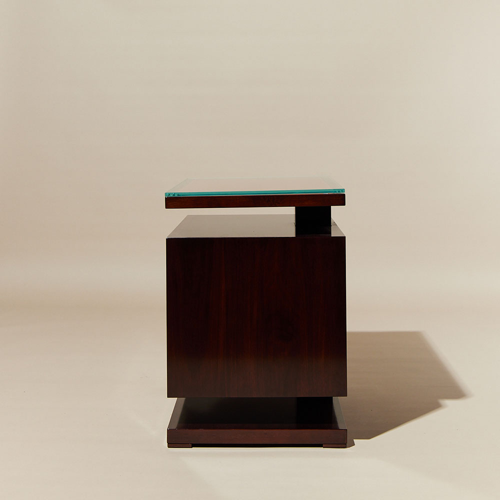 Emile Side Table - Walnut