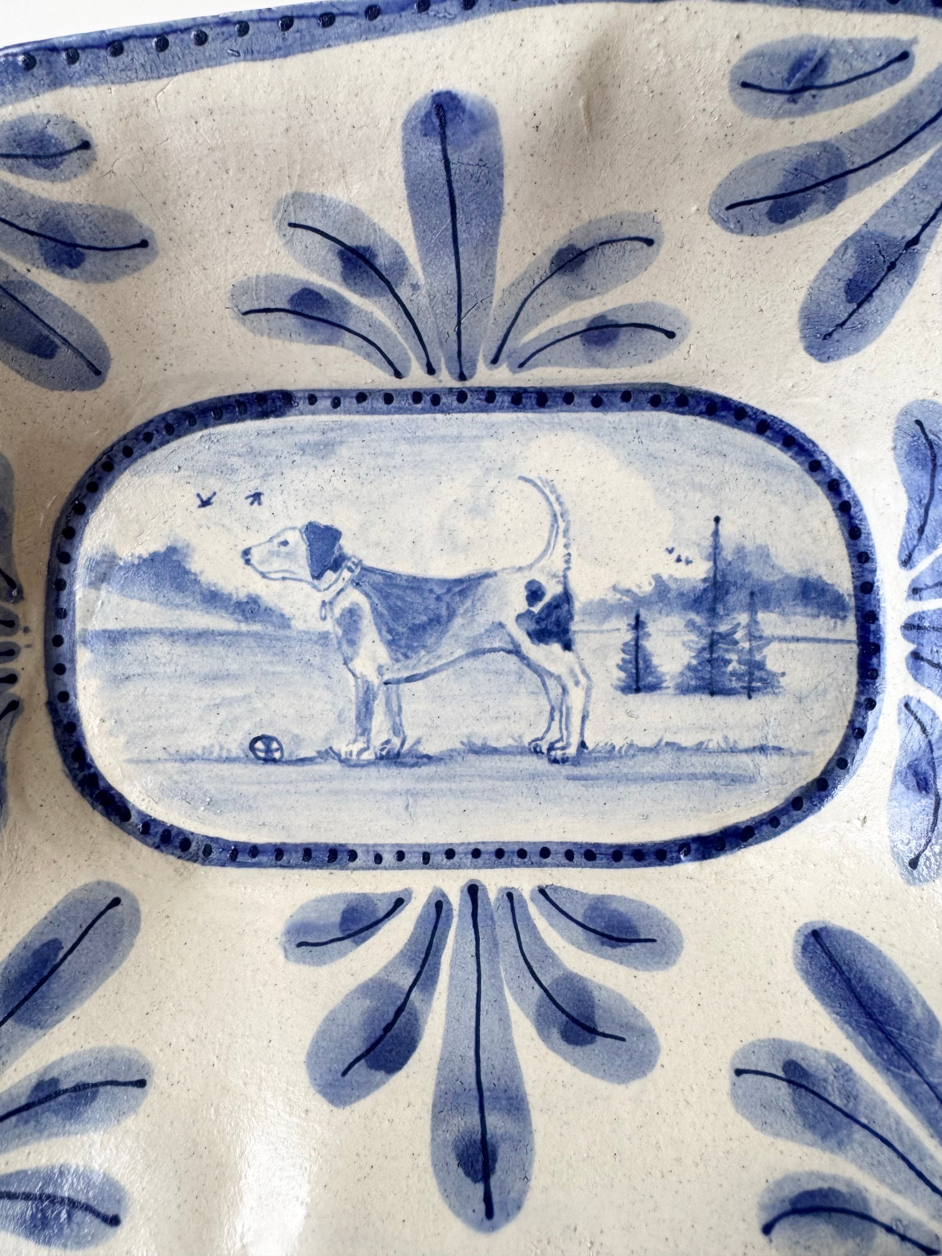 Hound Shallow Bowl