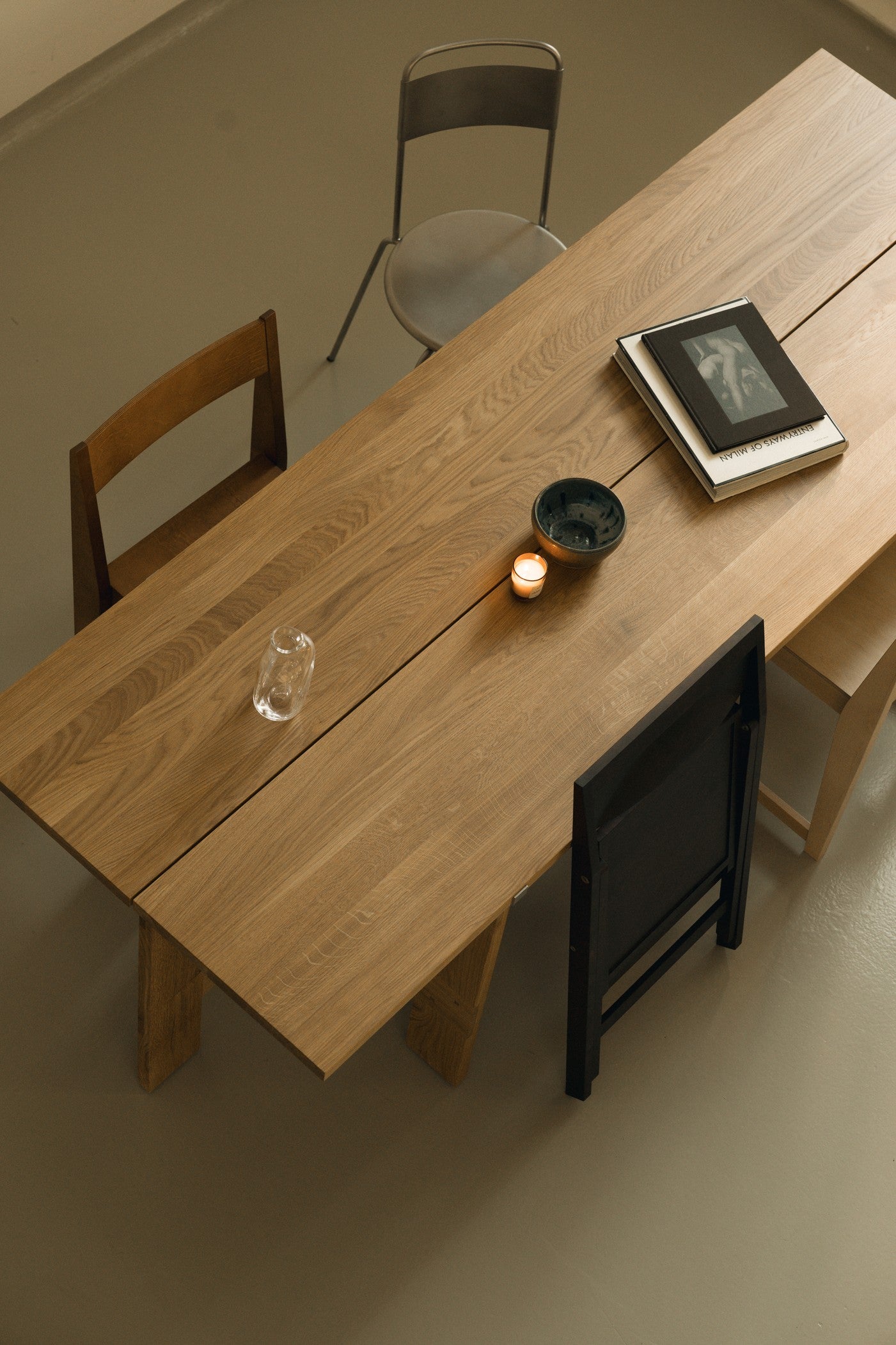 Trestle Table | Natural Oak | Planks