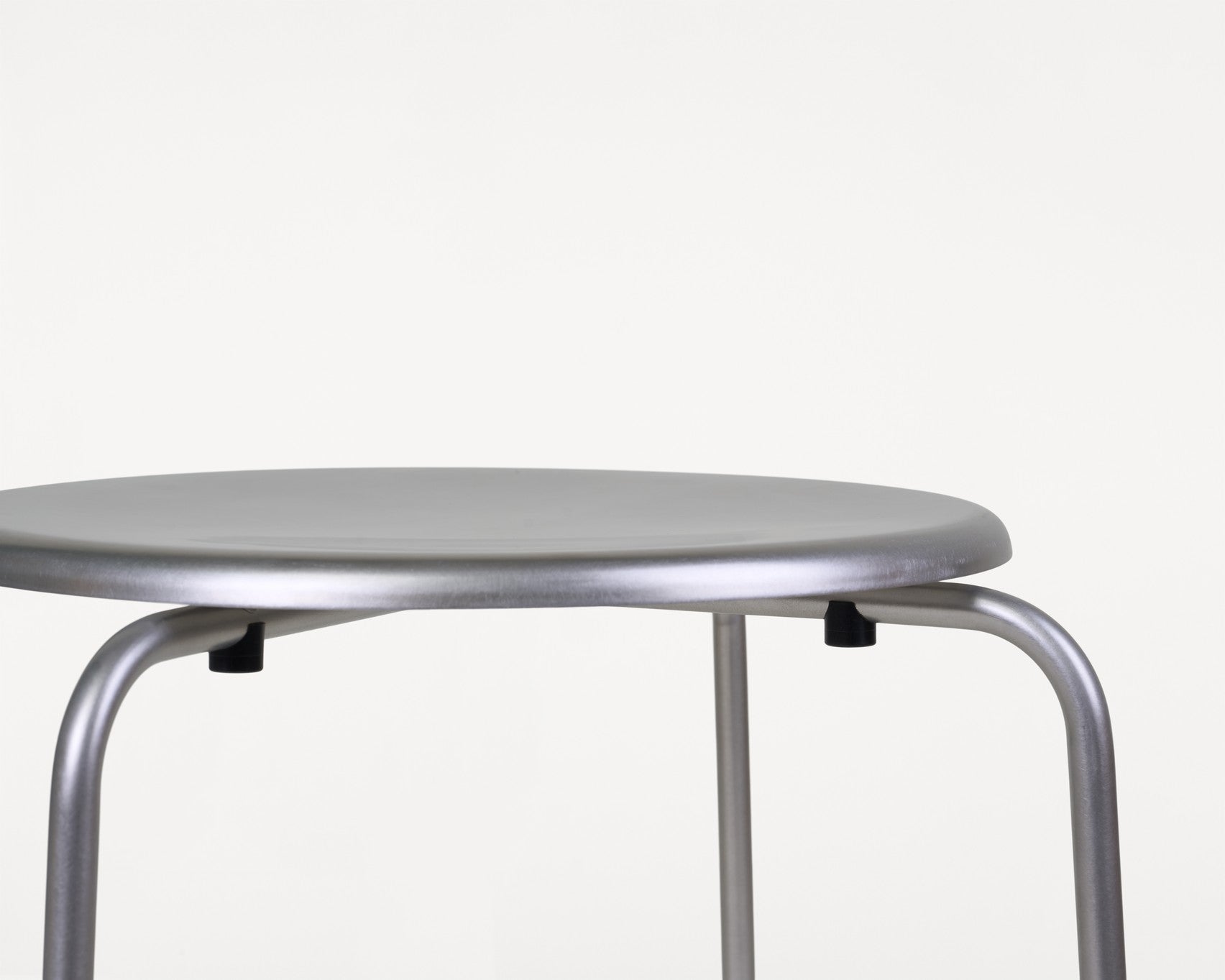 Petit Rond Stool | Stainless Steel