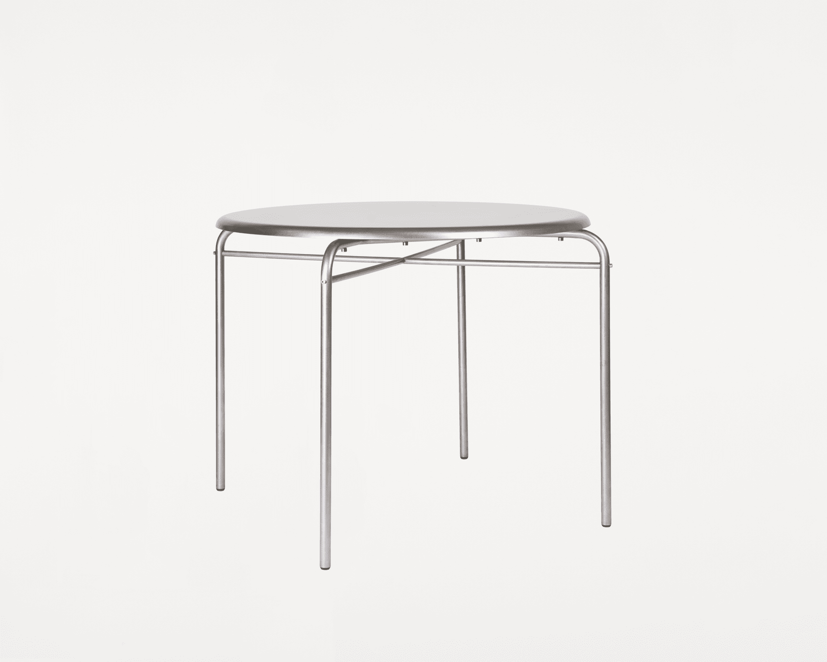 Petit Rond Table | Stainless Steel | Large
