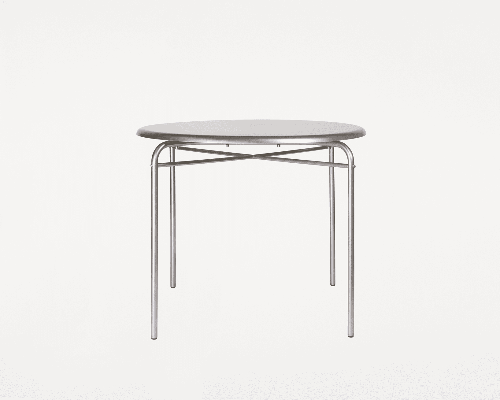 Petit Rond Table | Stainless Steel | Large
