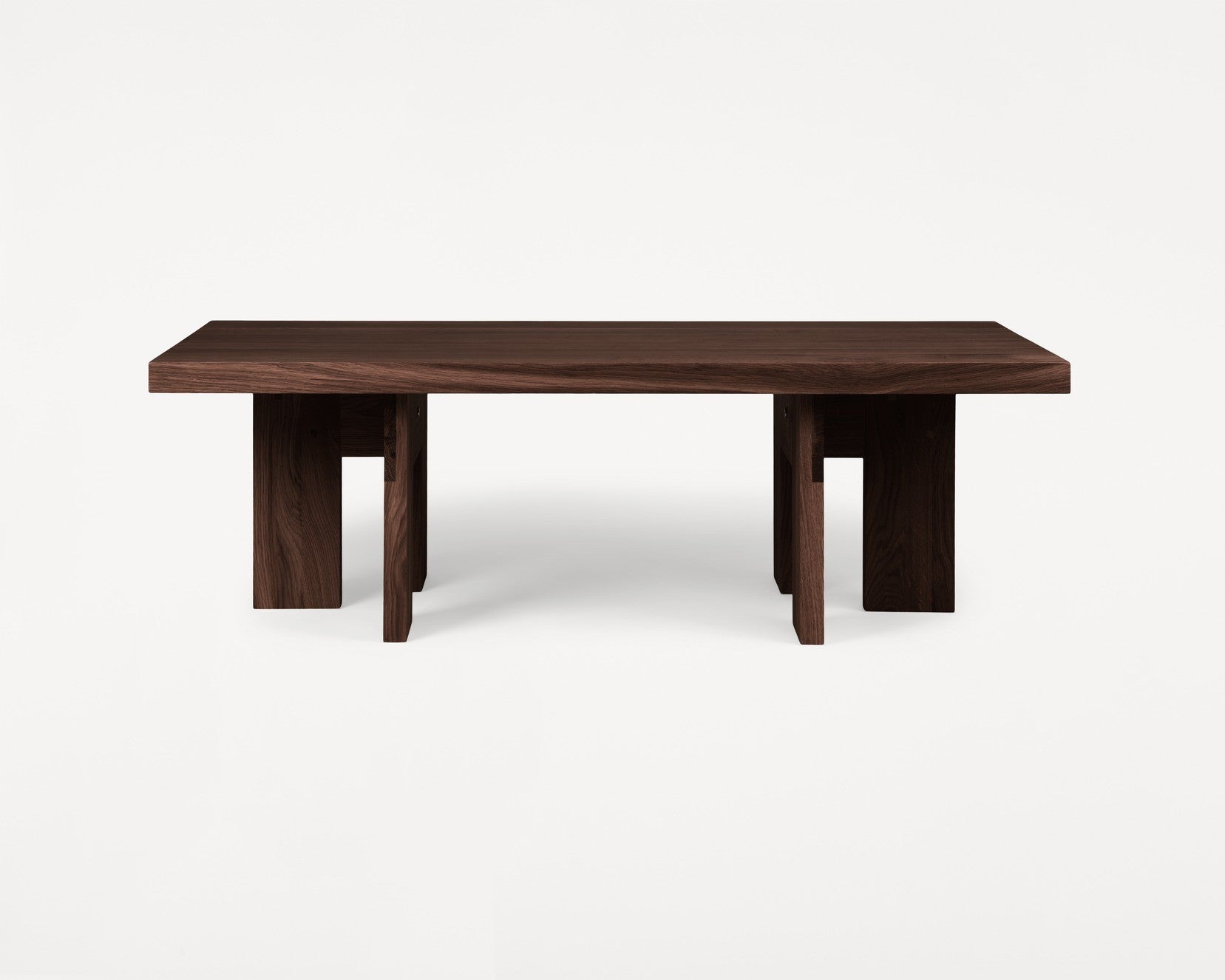 Farmhouse Coffee Table | Dark Oak | Rectangle