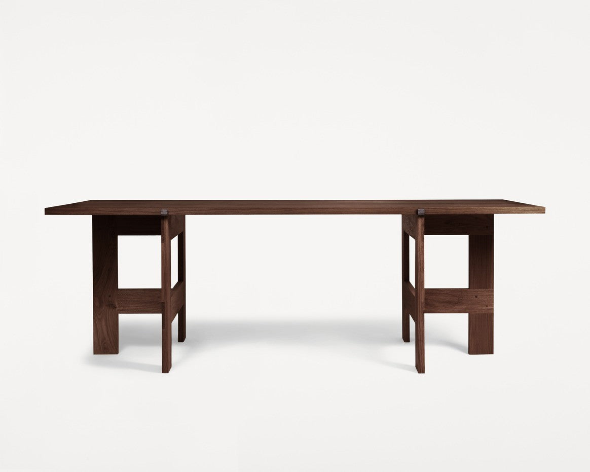 Trestle Table | Dark Oak | Planks