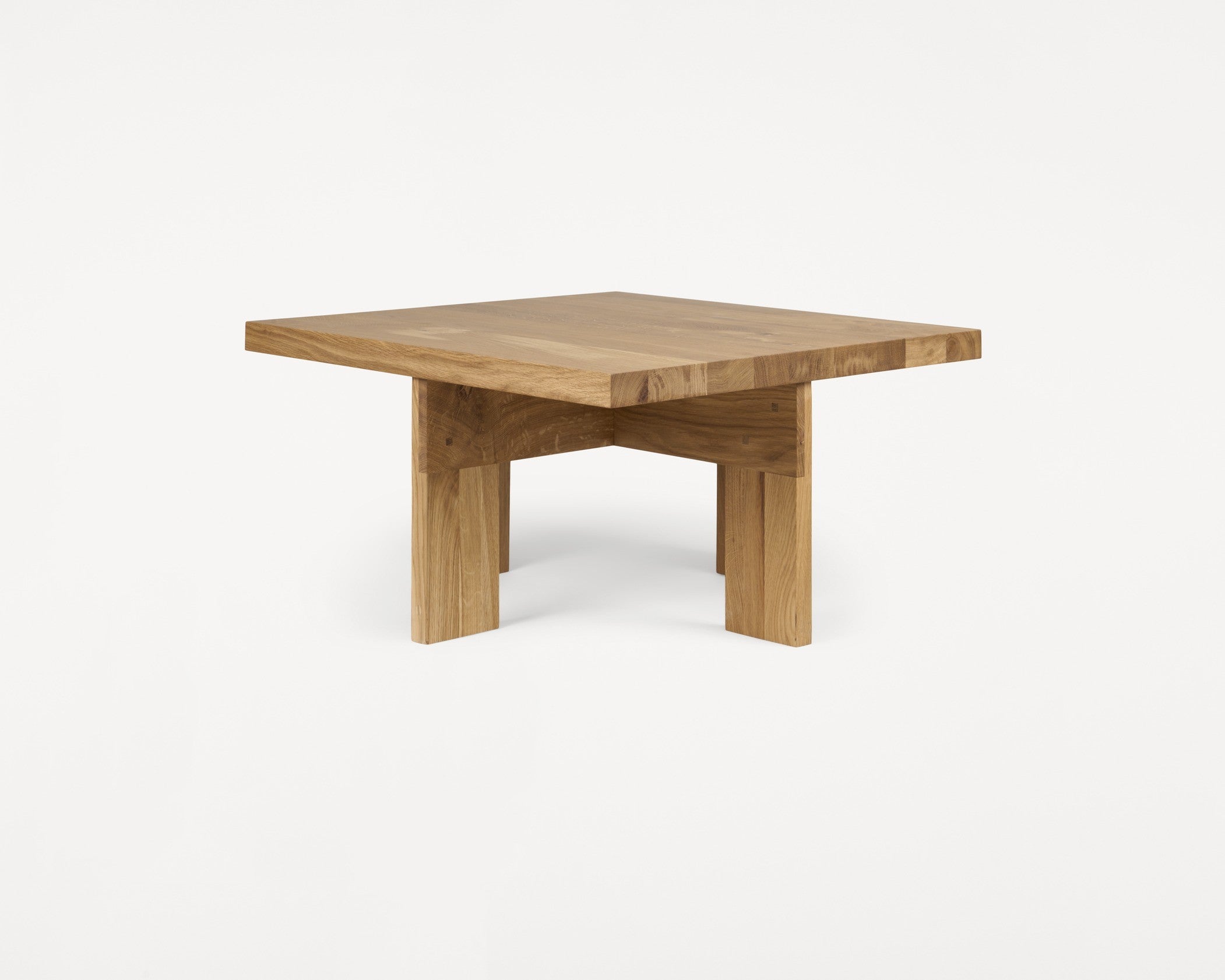 Farmhouse Coffee Table | Natural Oak | Square