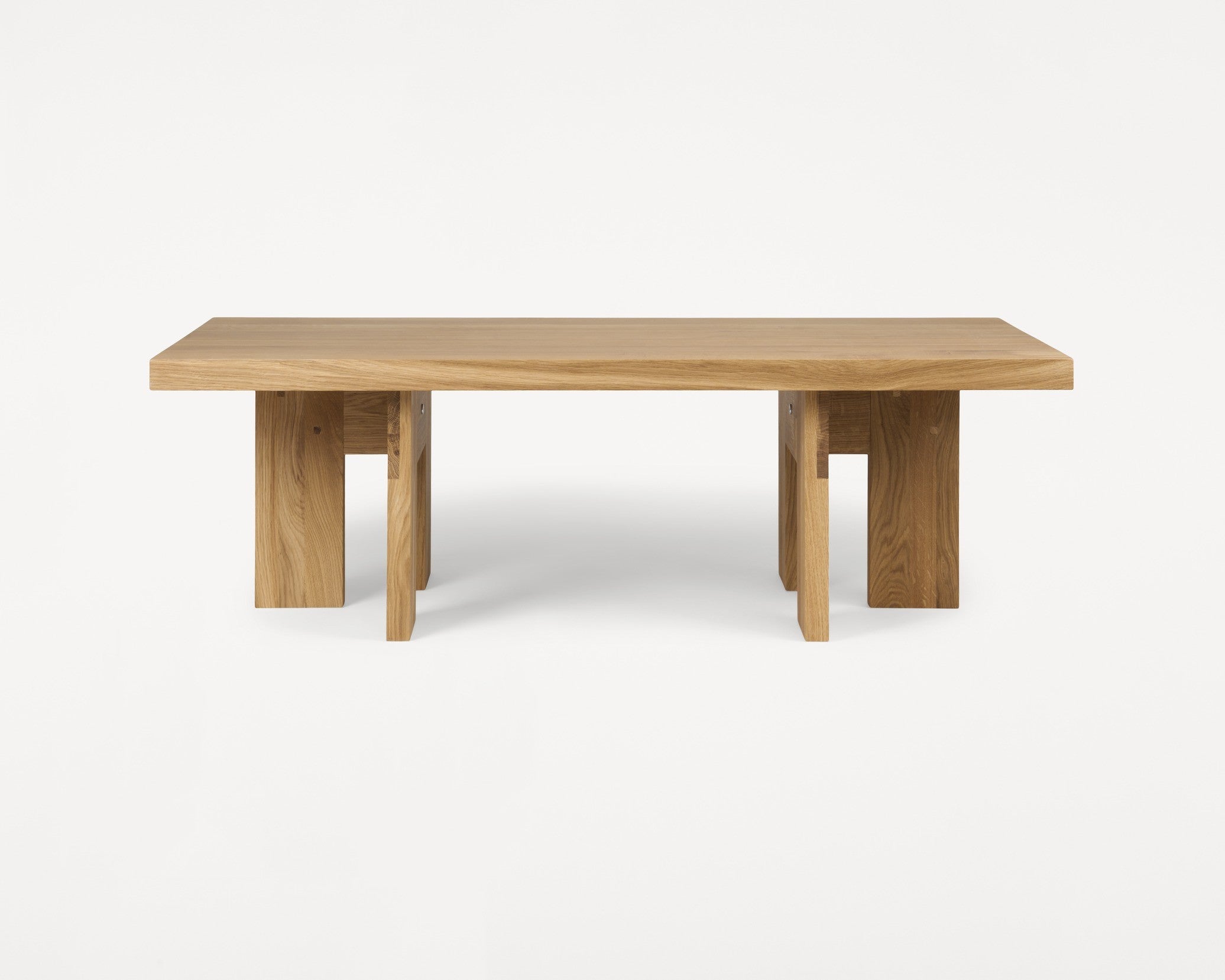 Farmhouse Coffee Table | Natural Oak | Rectangle