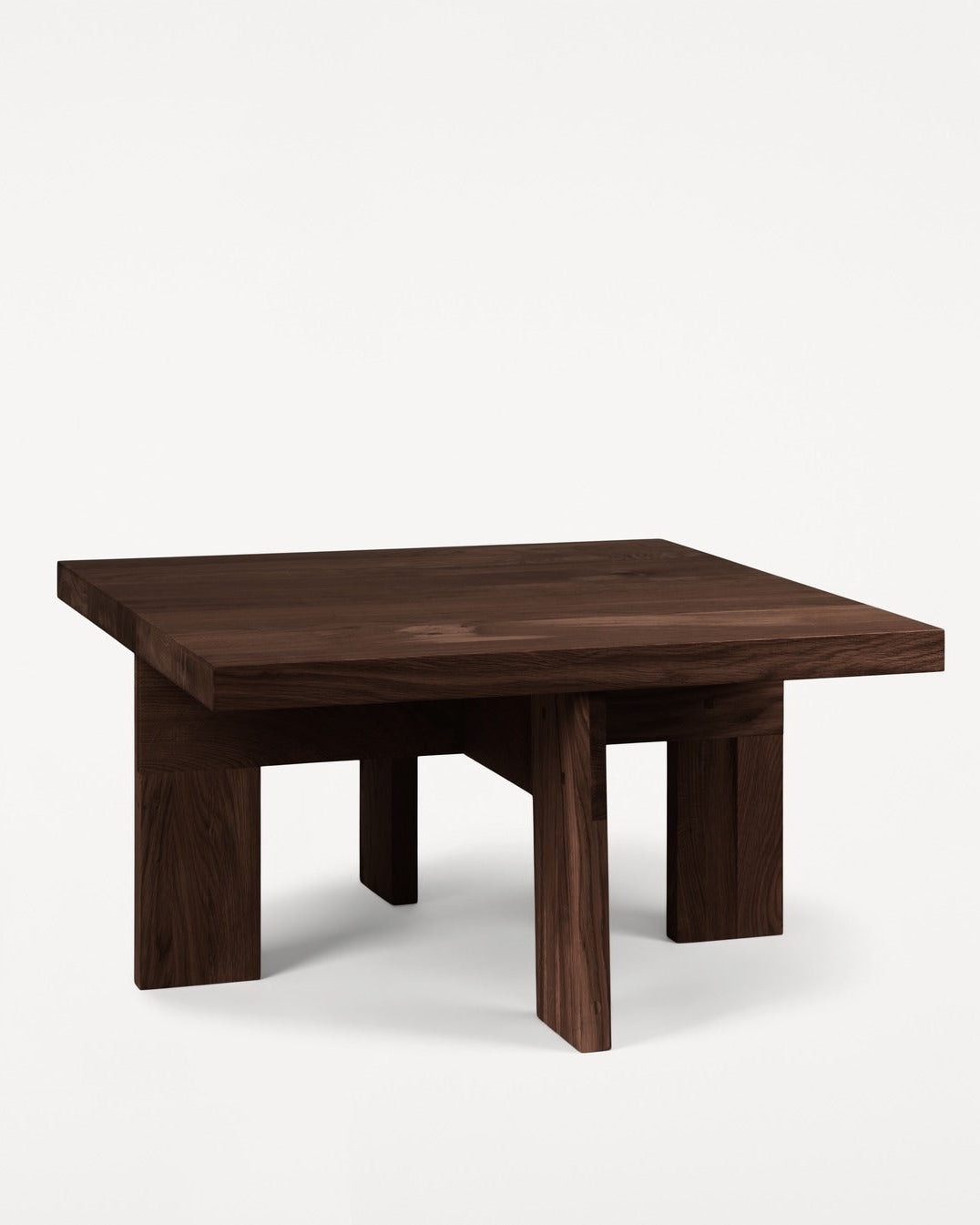 Farmhouse Coffee Table | Dark Oak | Square