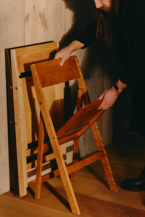 Folding Flat Chair | Birch