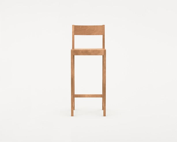 Bar Chair 01 | Warm Brown Birch