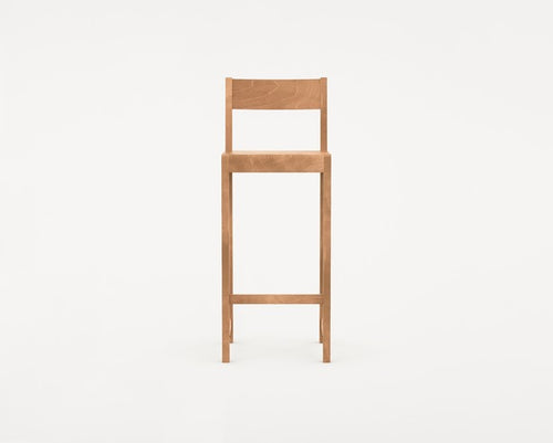 Bar Chair 01 | Warm Brown Birch