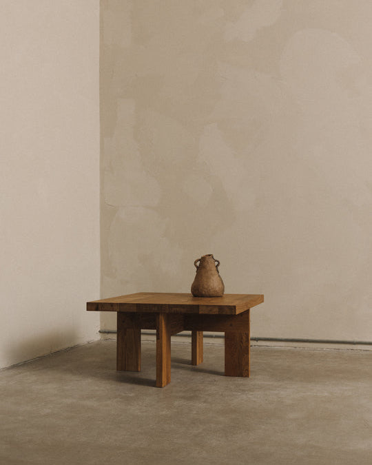 Farmhouse Coffee Table | Natural Oak | Square