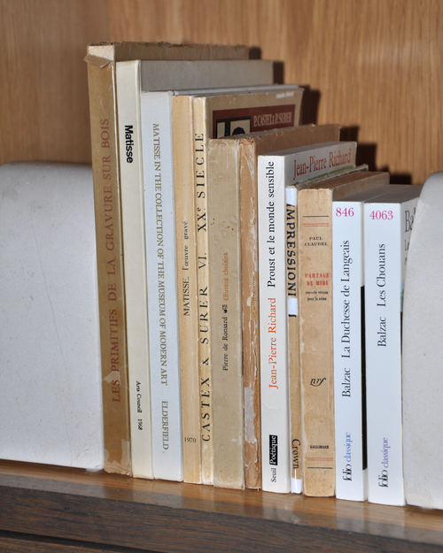 The Vintage French Book Stack