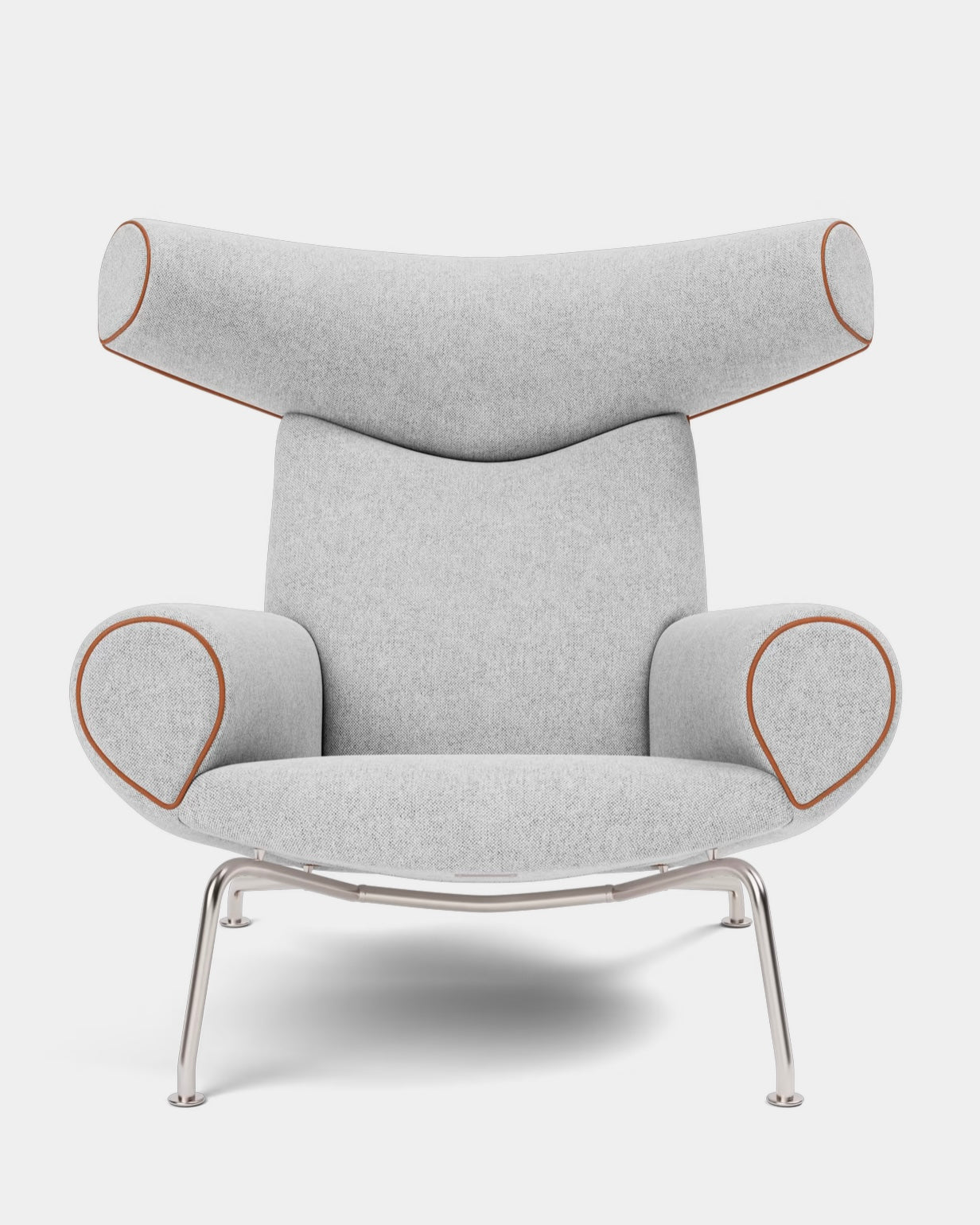 Ox Chair | Wool Blend and Stainless Steel