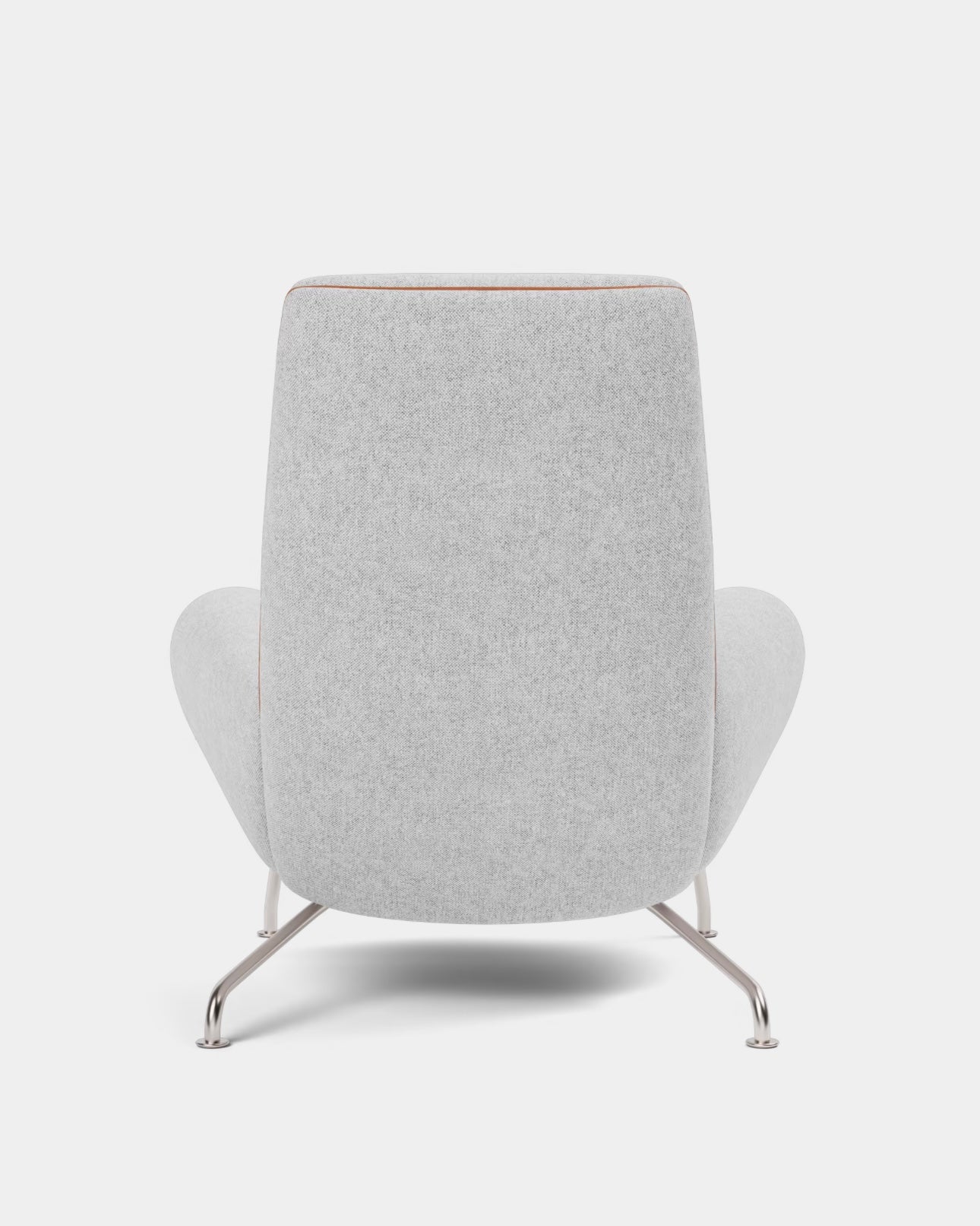 Queen Chair | Wool Blend and Stainless Steel