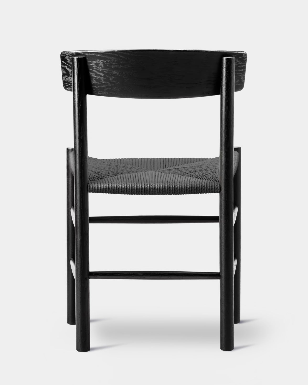 Mogensen J39 Chair | Black Paper Cord and Black Oak Lacquer