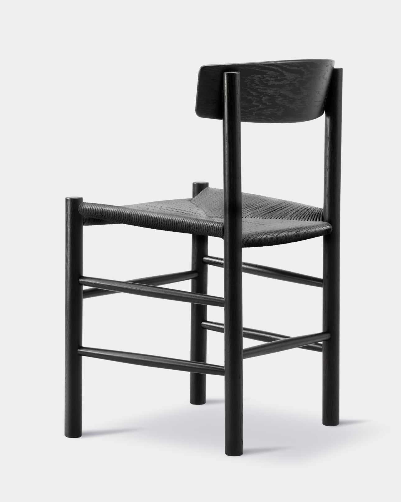 Mogensen J39 Chair | Black Paper Cord and Black Oak Lacquer