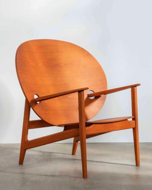 Iklwa Large Chair | Earth Orange Oak
