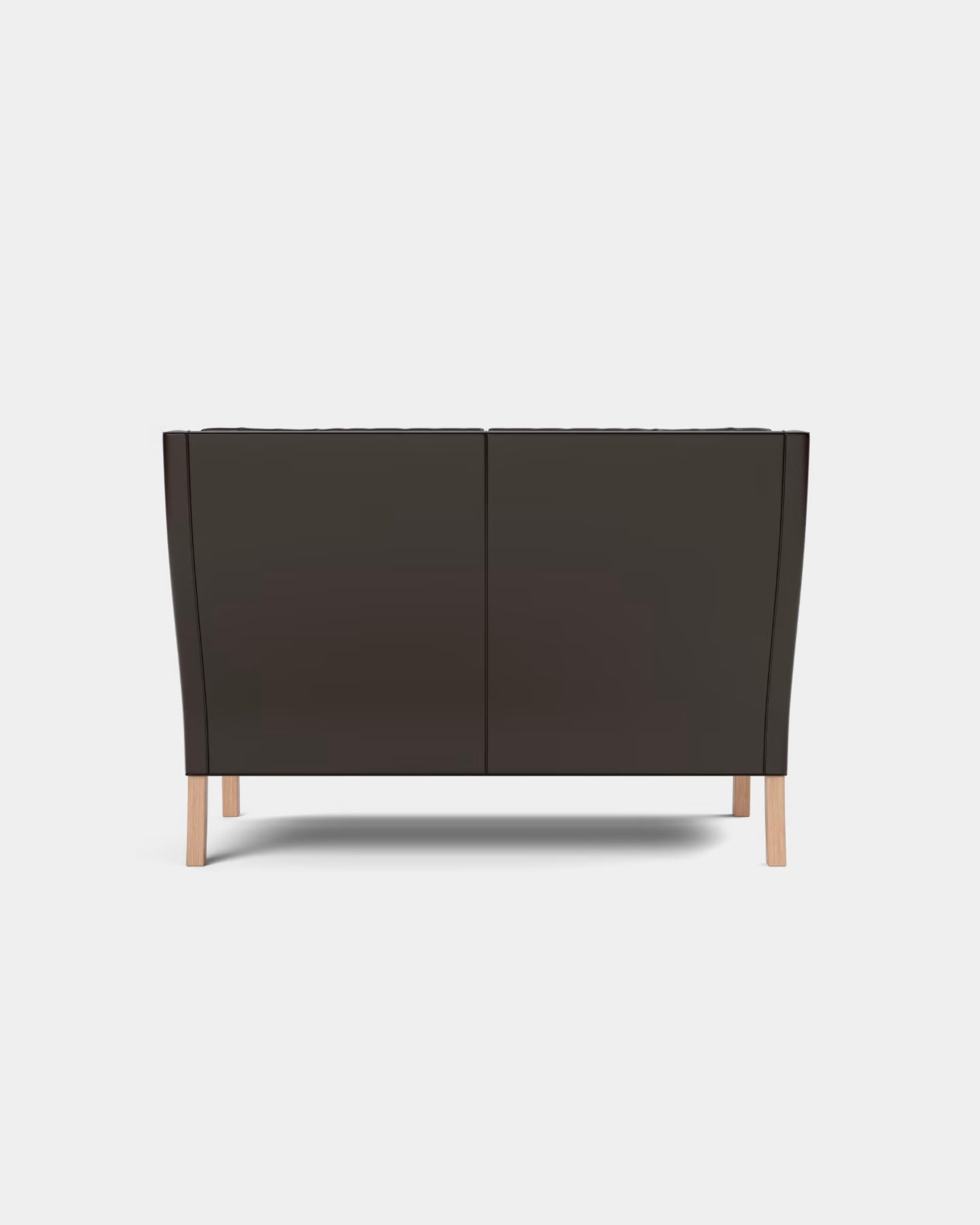 Mogensen Coupe Sofa | Mocca Leather and Oiled Oak