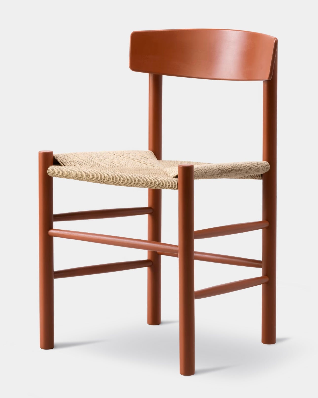 Mogensen J39 Chair | Natural Paper Cord and Red Beech