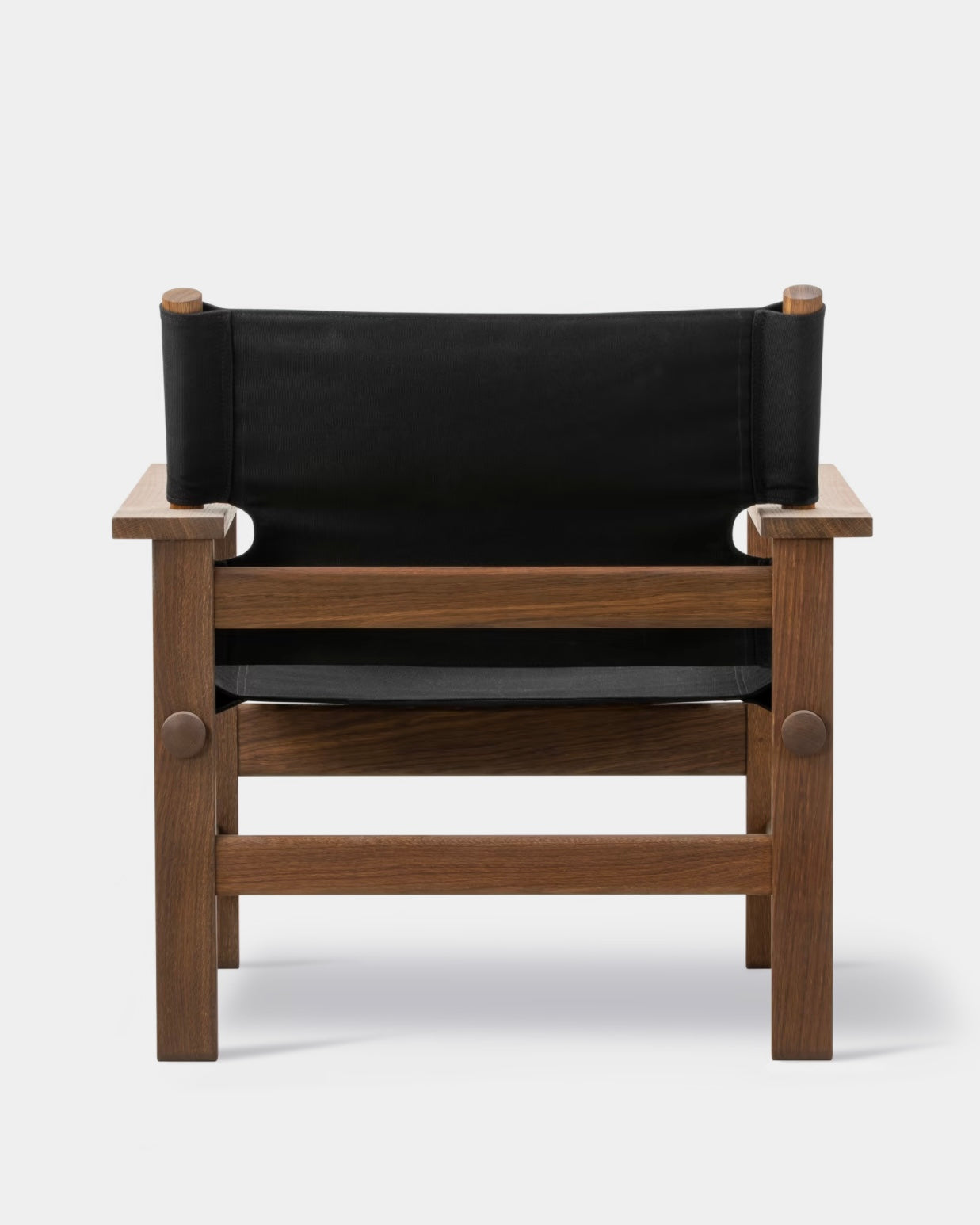 The Canvas Chair | Black Canvas and Smoked Oak