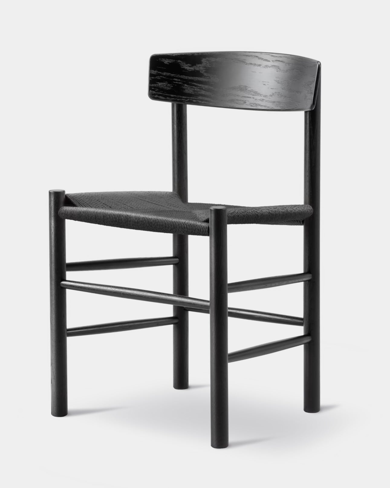 Mogensen J39 Chair | Black Paper Cord and Black Oak Lacquer