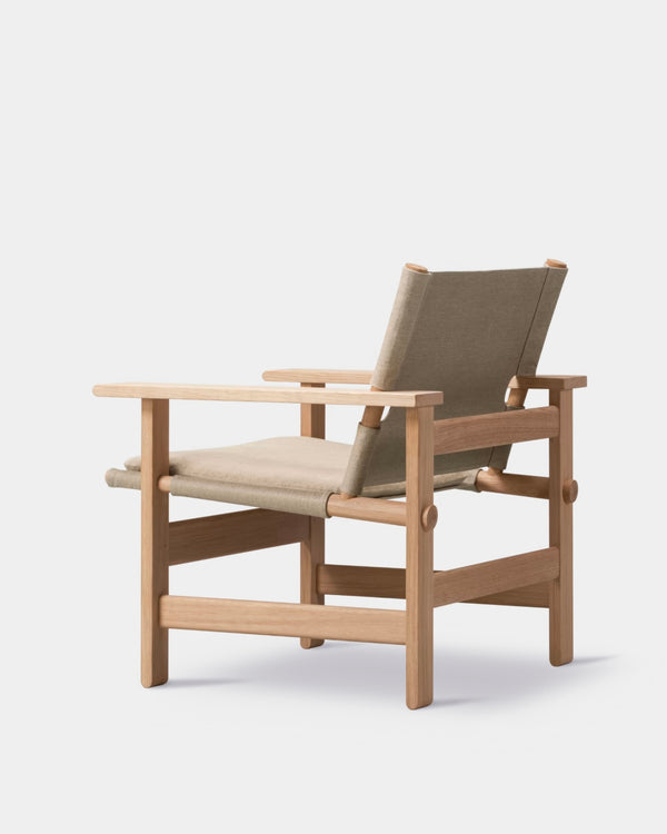 The Canvas Chair | Natural Canvas and Light Oiled Oak