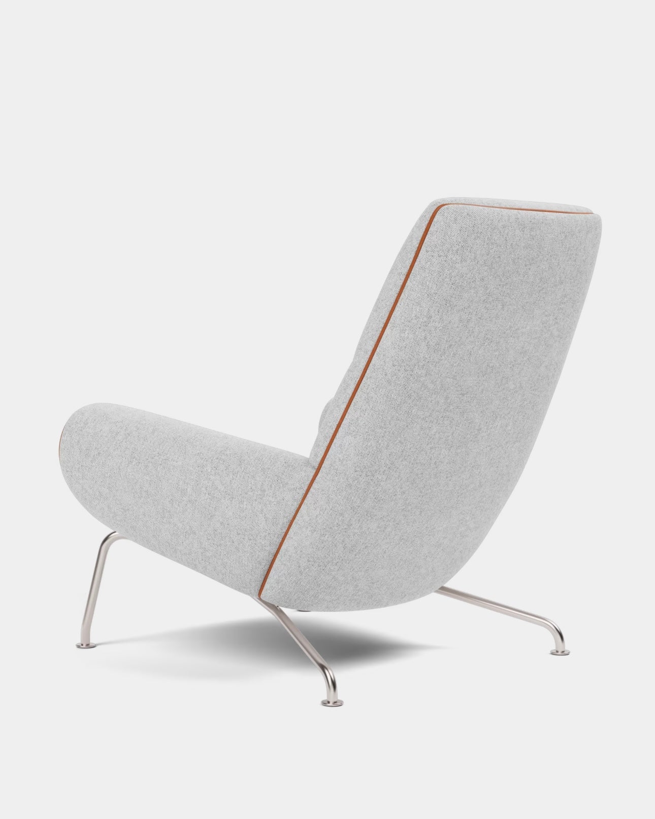 Queen Chair | Wool Blend and Stainless Steel