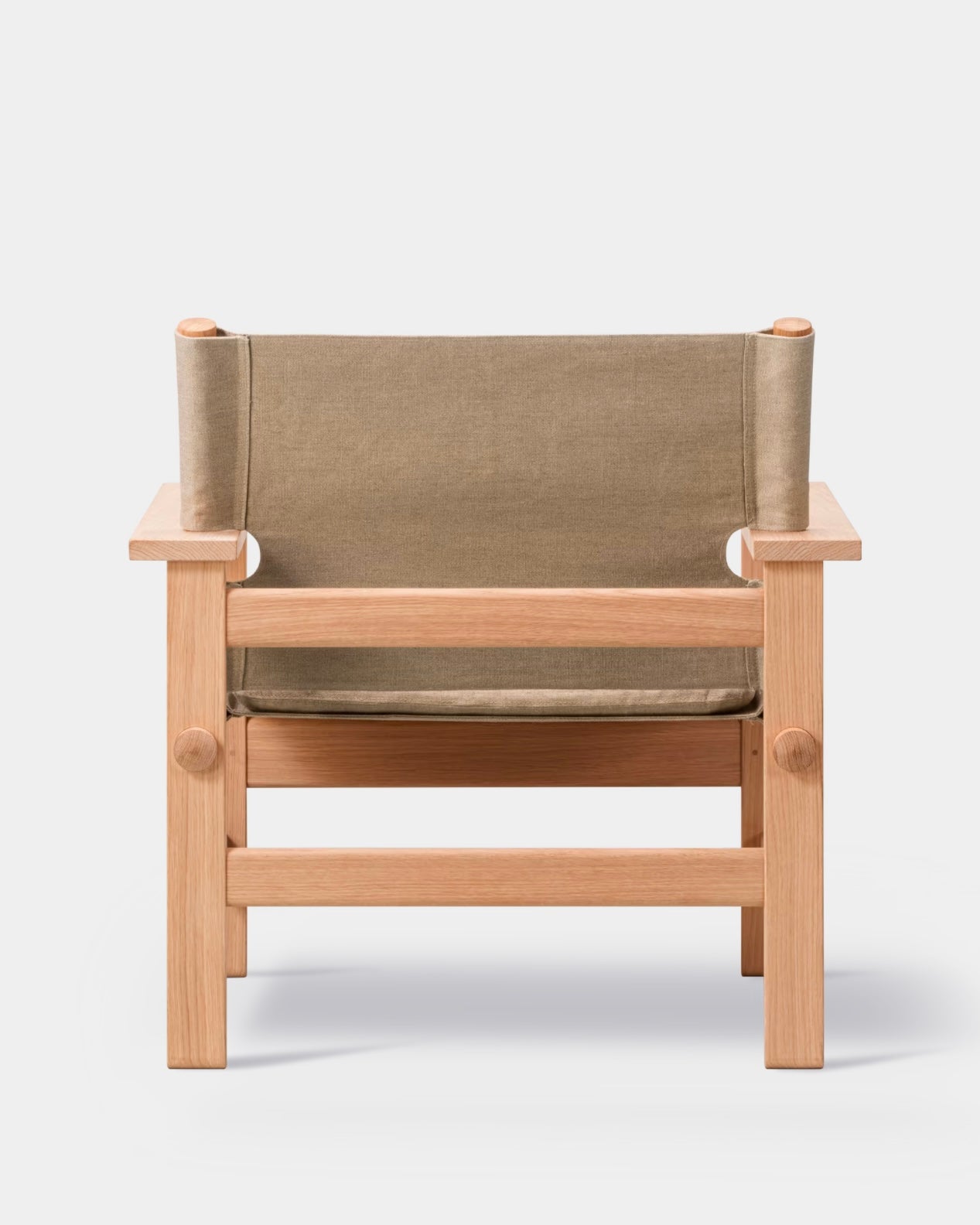 The Canvas Chair | Natural Canvas and Light Oiled Oak