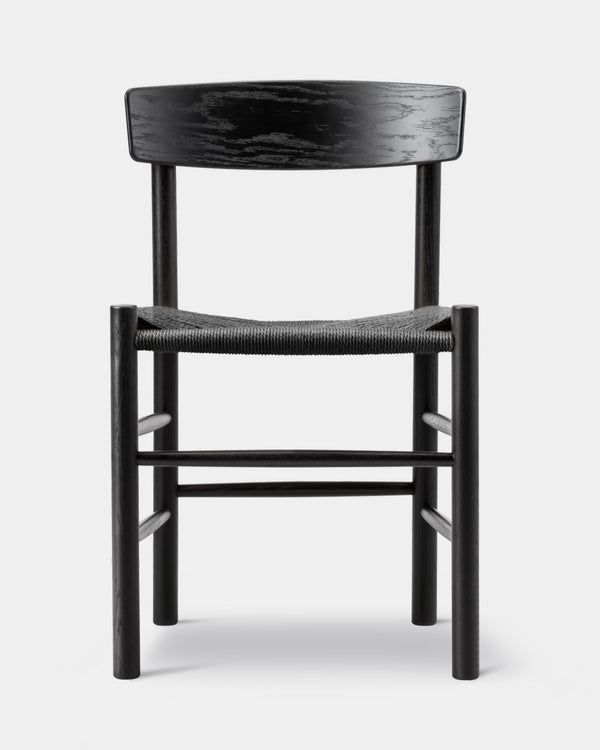 Mogensen J39 Chair | Black Paper Cord and Black Oak Lacquer