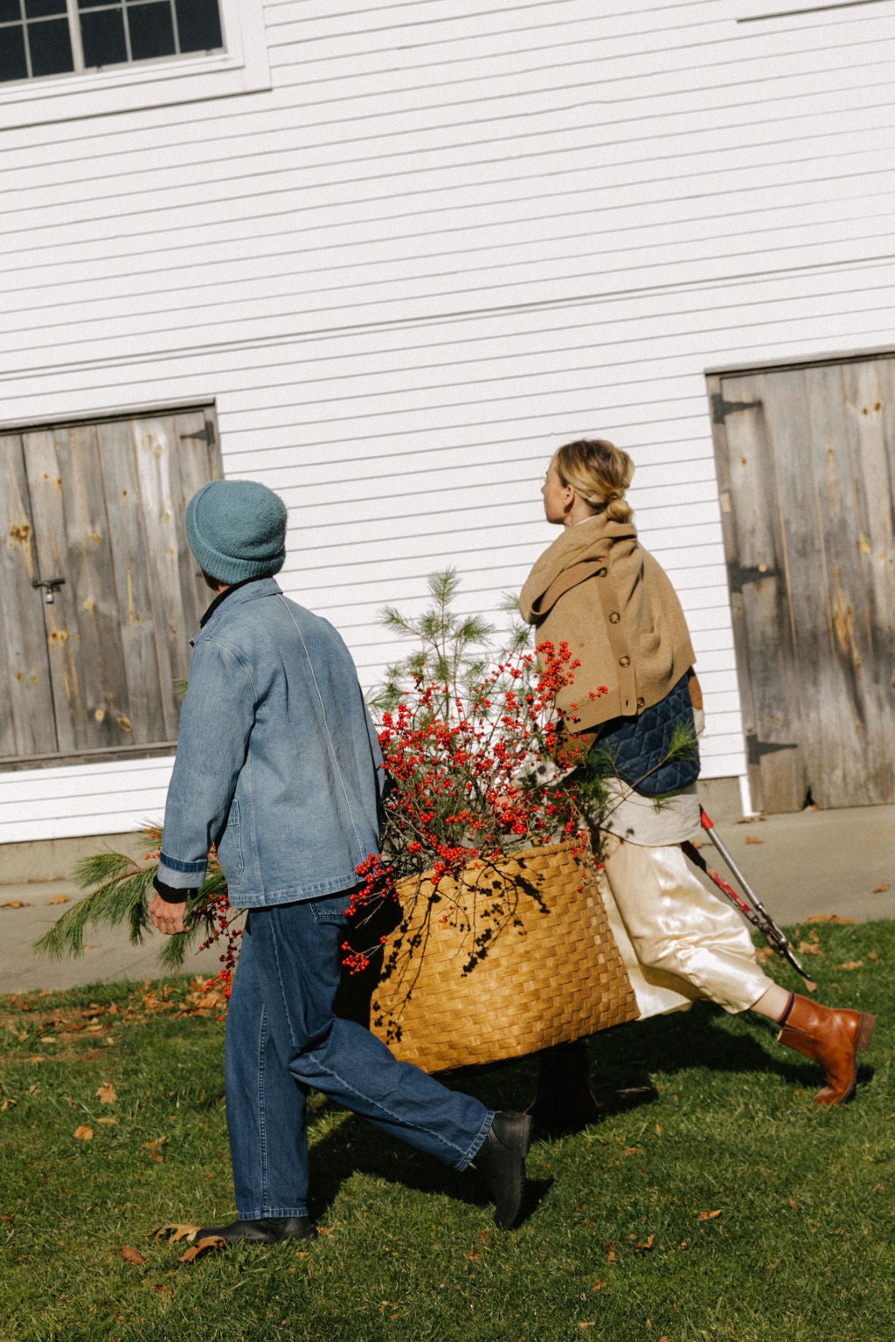 The Gray Garden Basket