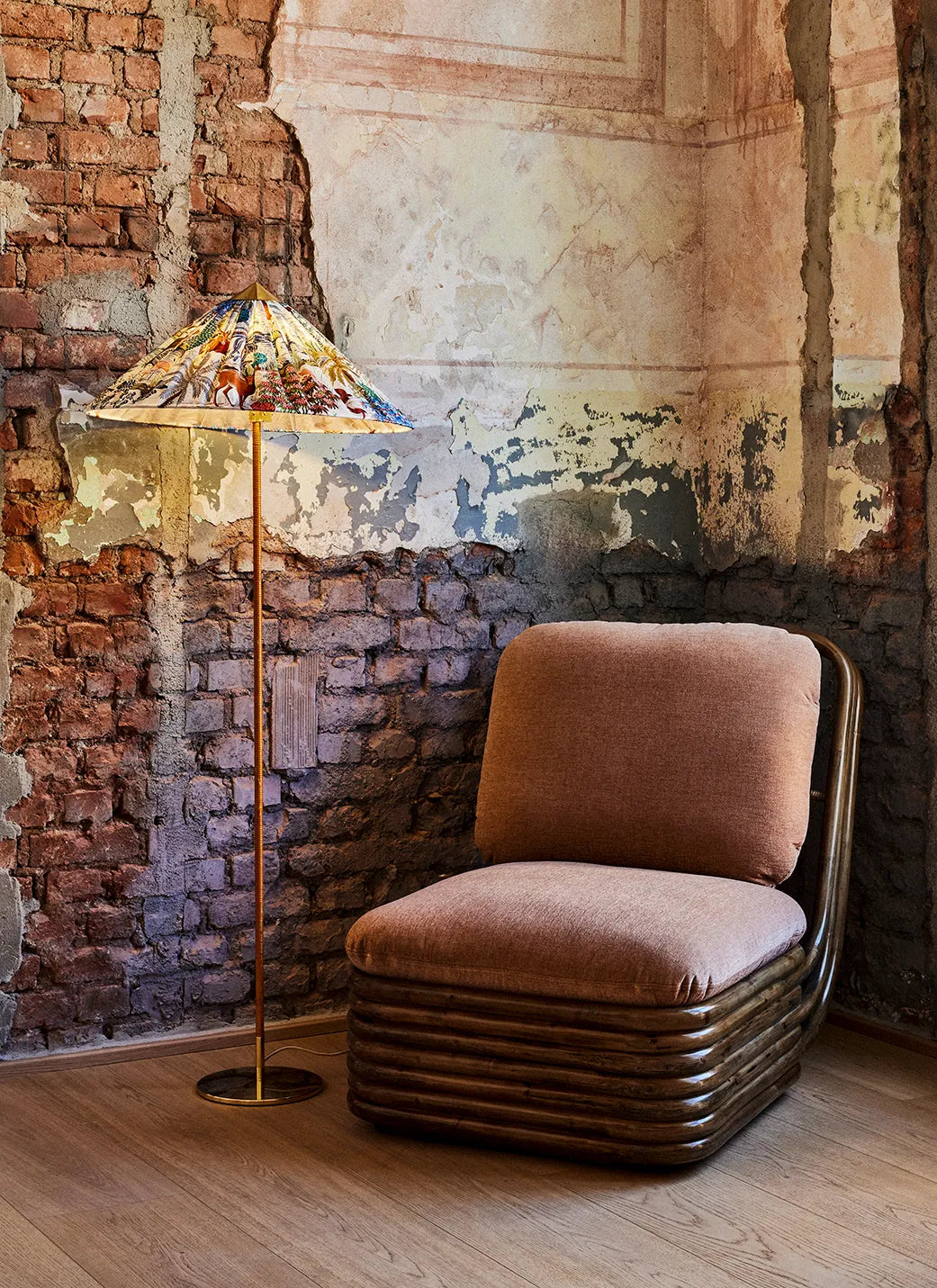 Special Edition GUBI x Pierre Frey 9602 Floor Lamp