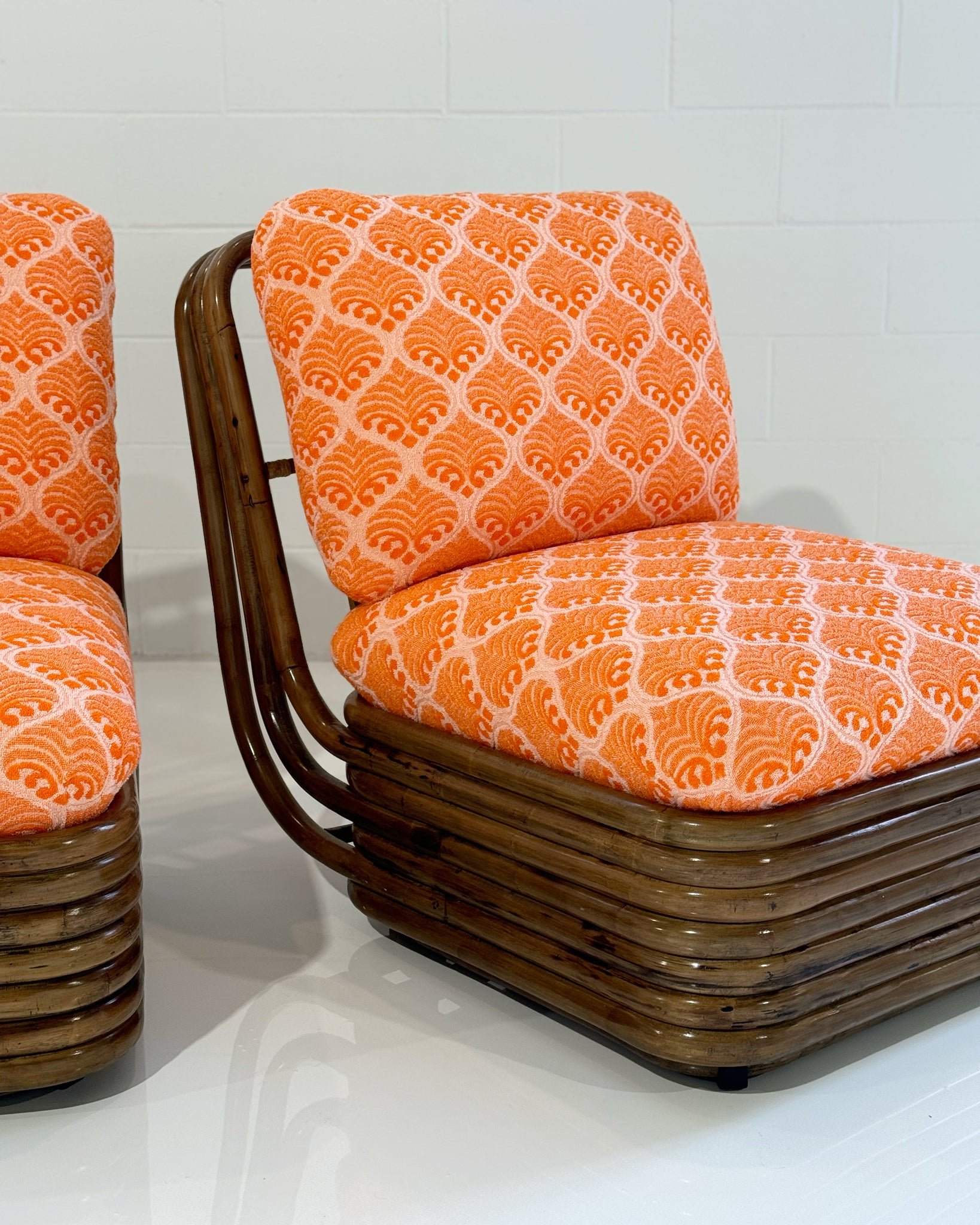 Bohemian 72 Chair with The Row Towel Cushions