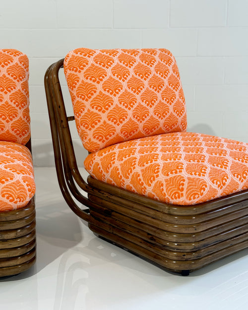 Bohemian 72 Chair with The Row Towel Cushions
