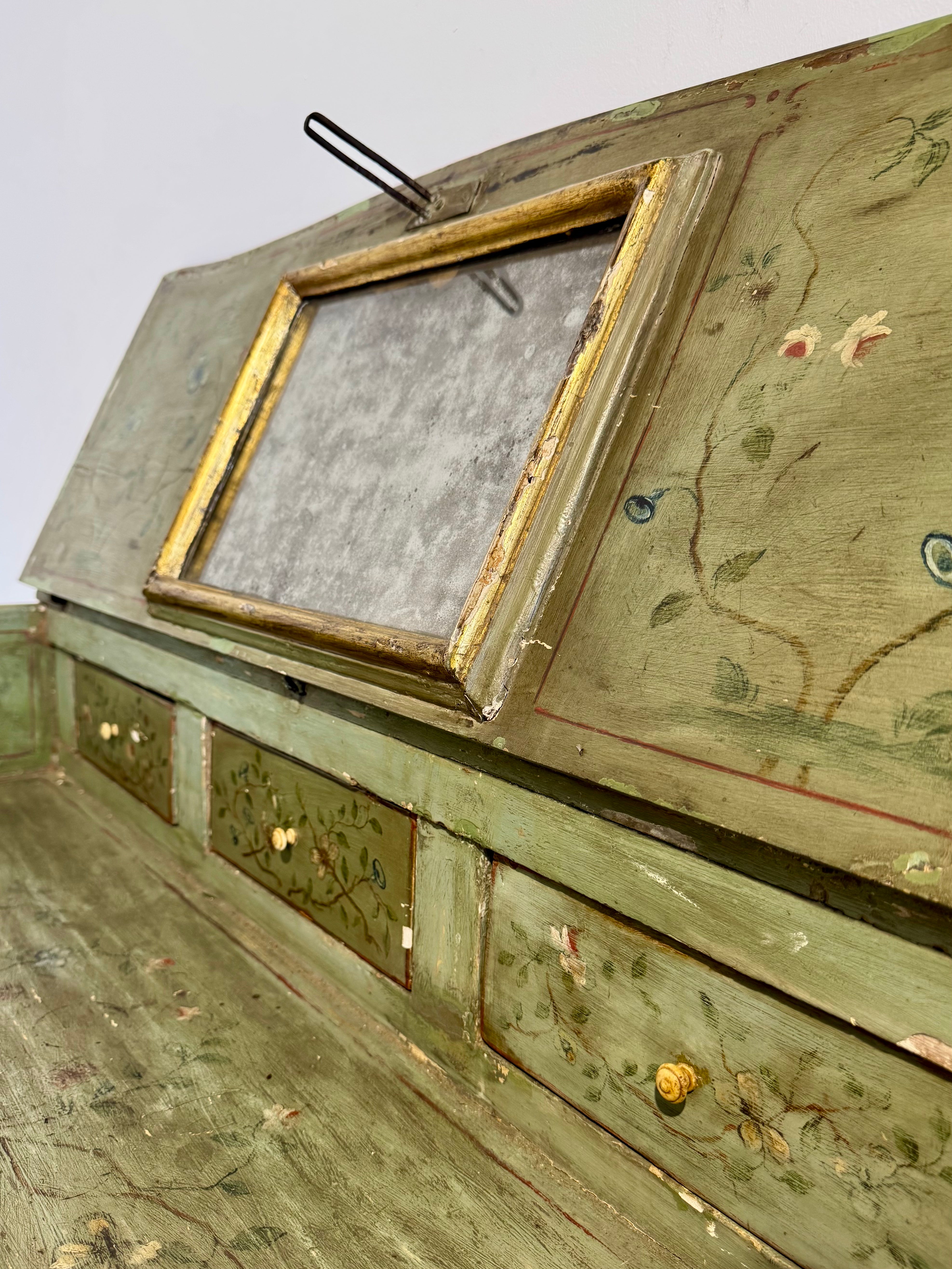 An 18th C. Italian Commode with Mirror Vanity