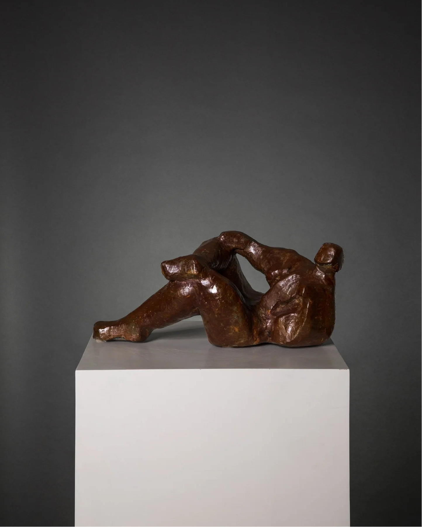 Male In Repose, Bronze
