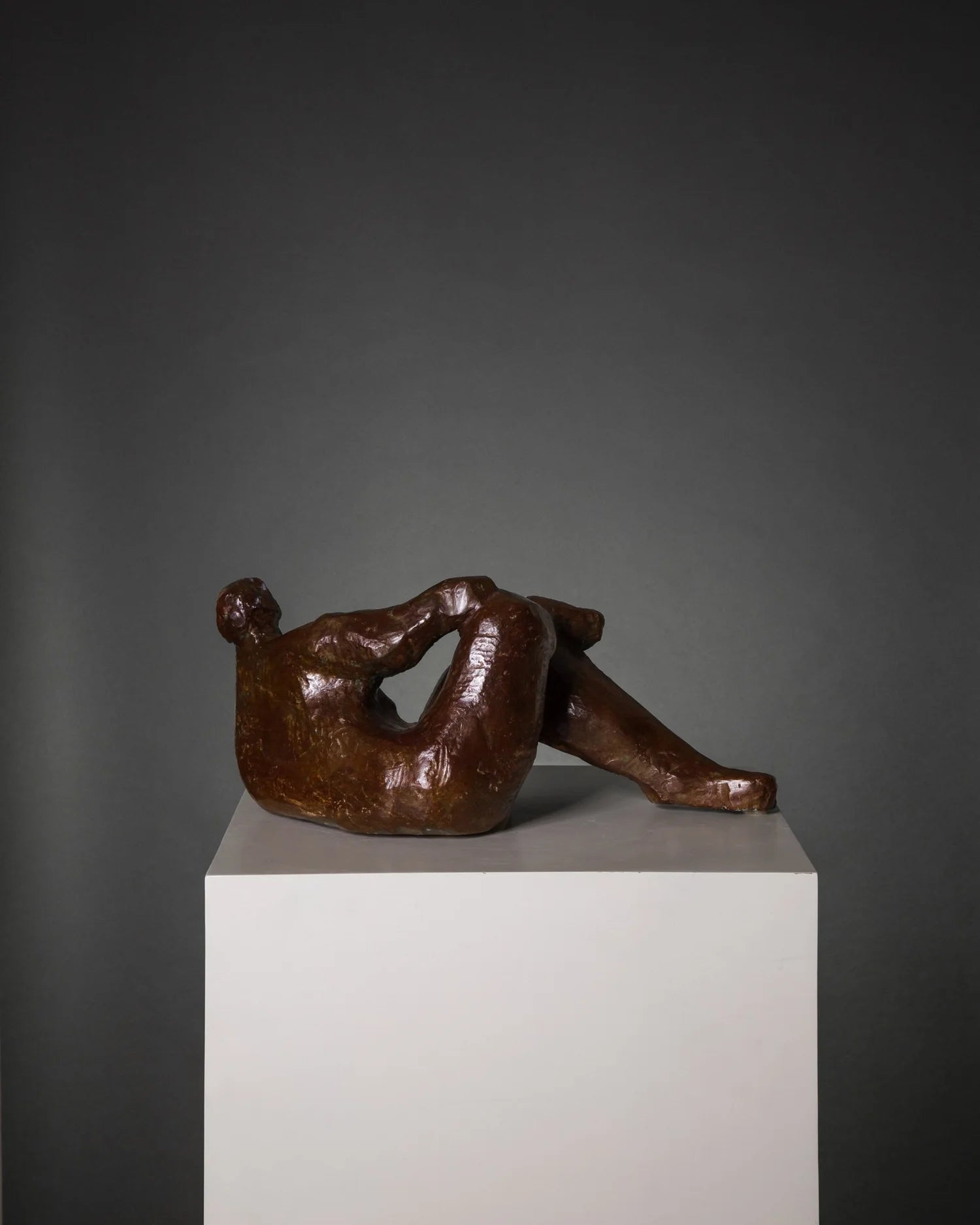 Male In Repose, Bronze