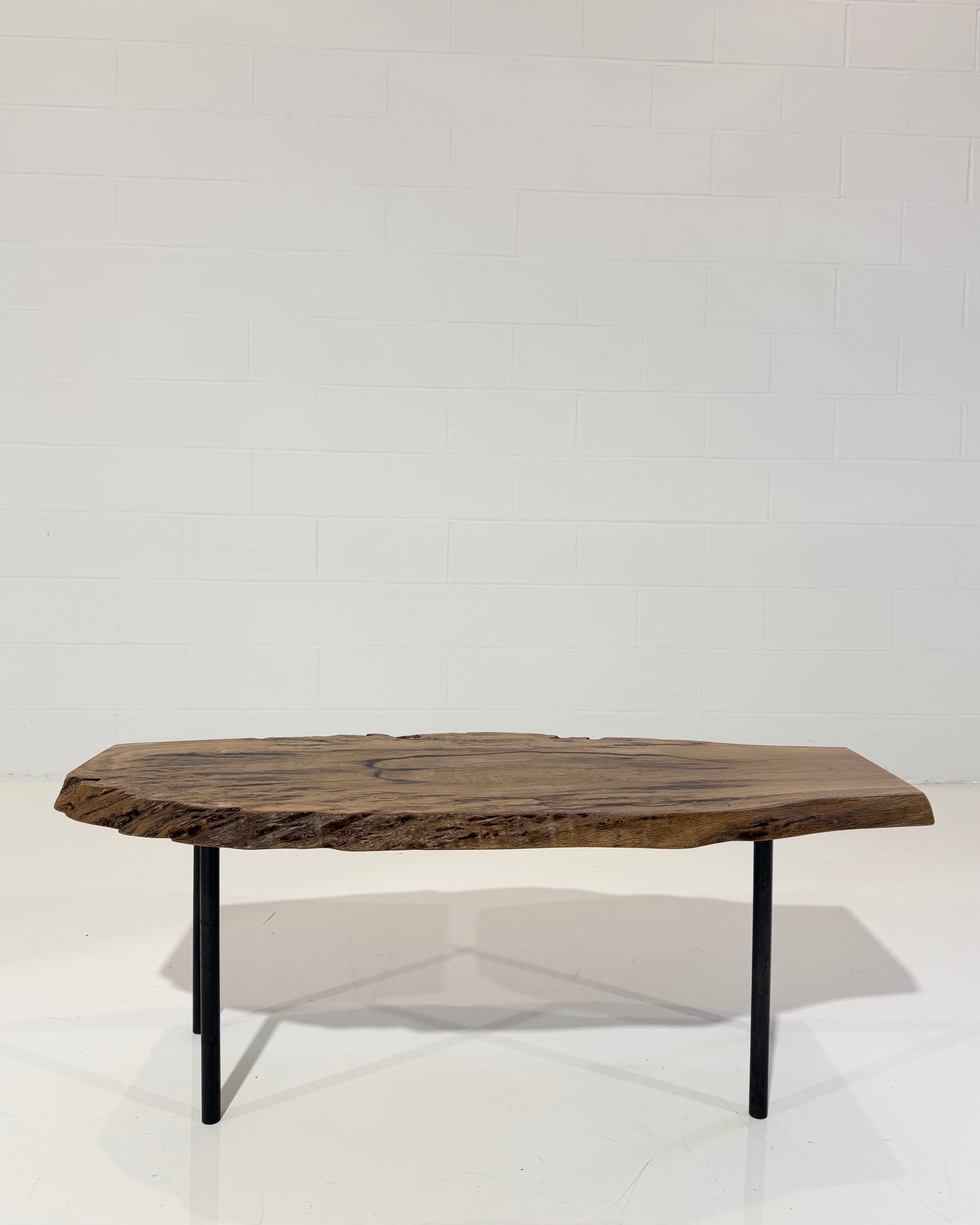 Oak Burl Coffee Table