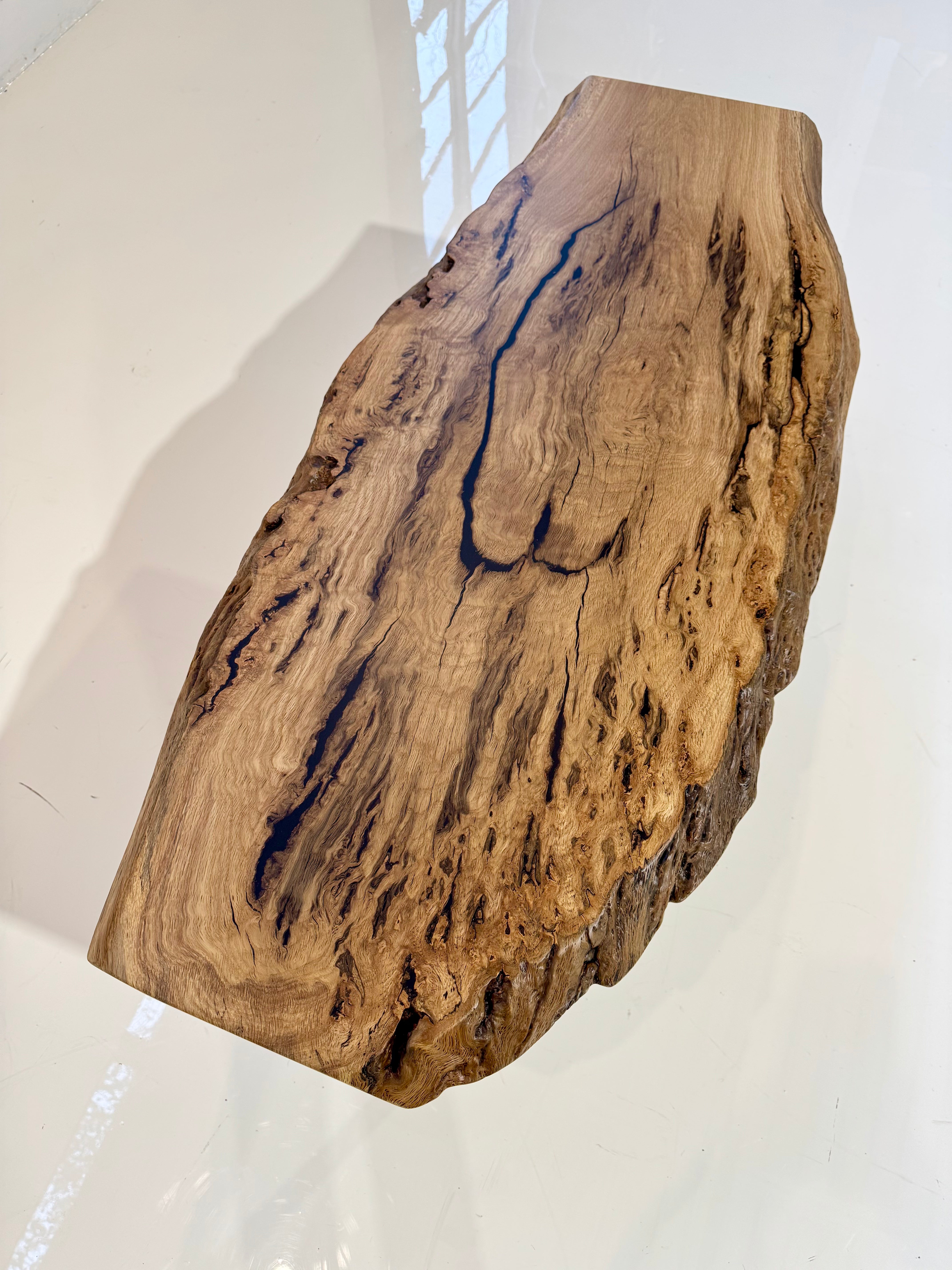 Oak Burl Coffee Table
