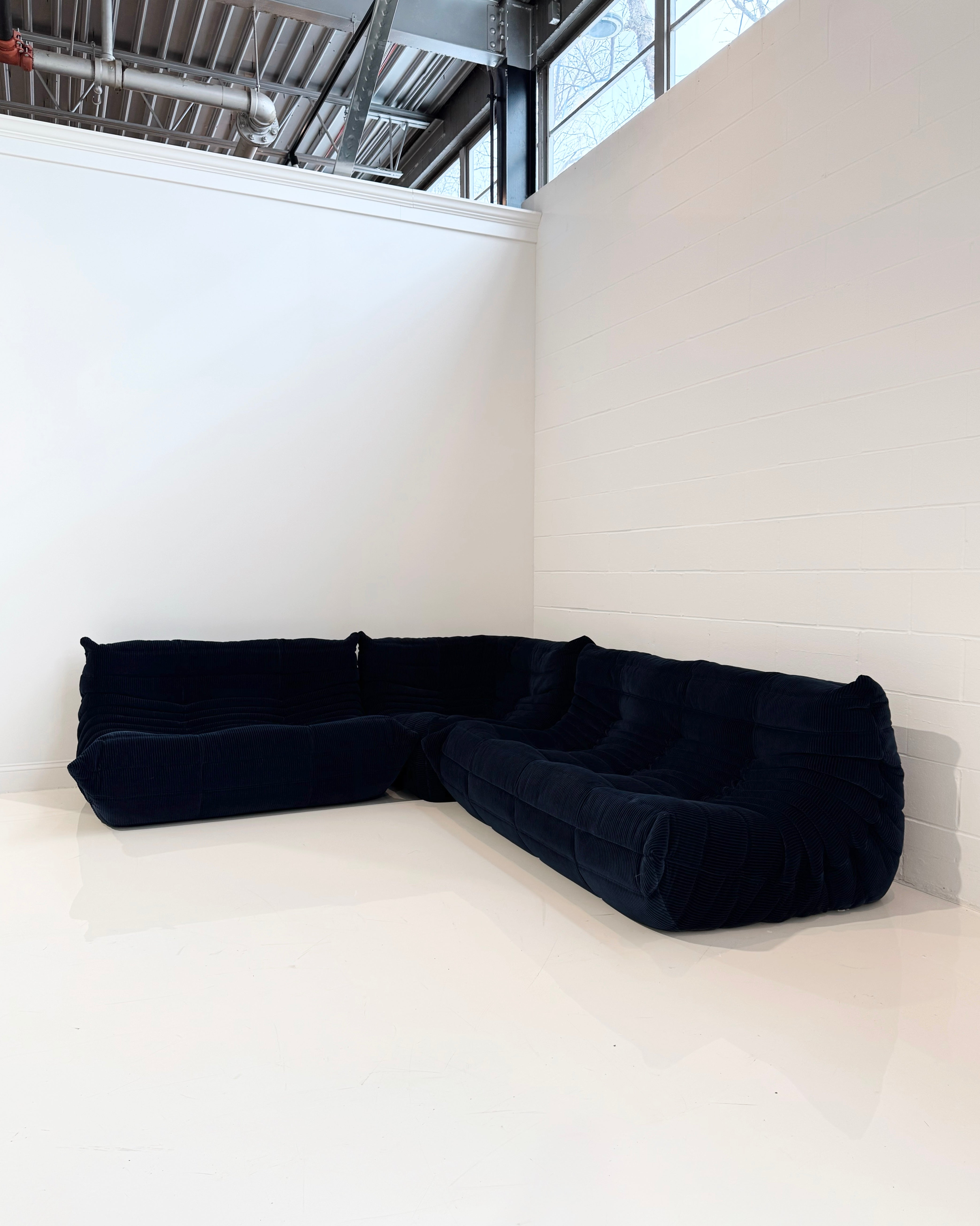 Togo® Sectional in Phlox by Raf Simons