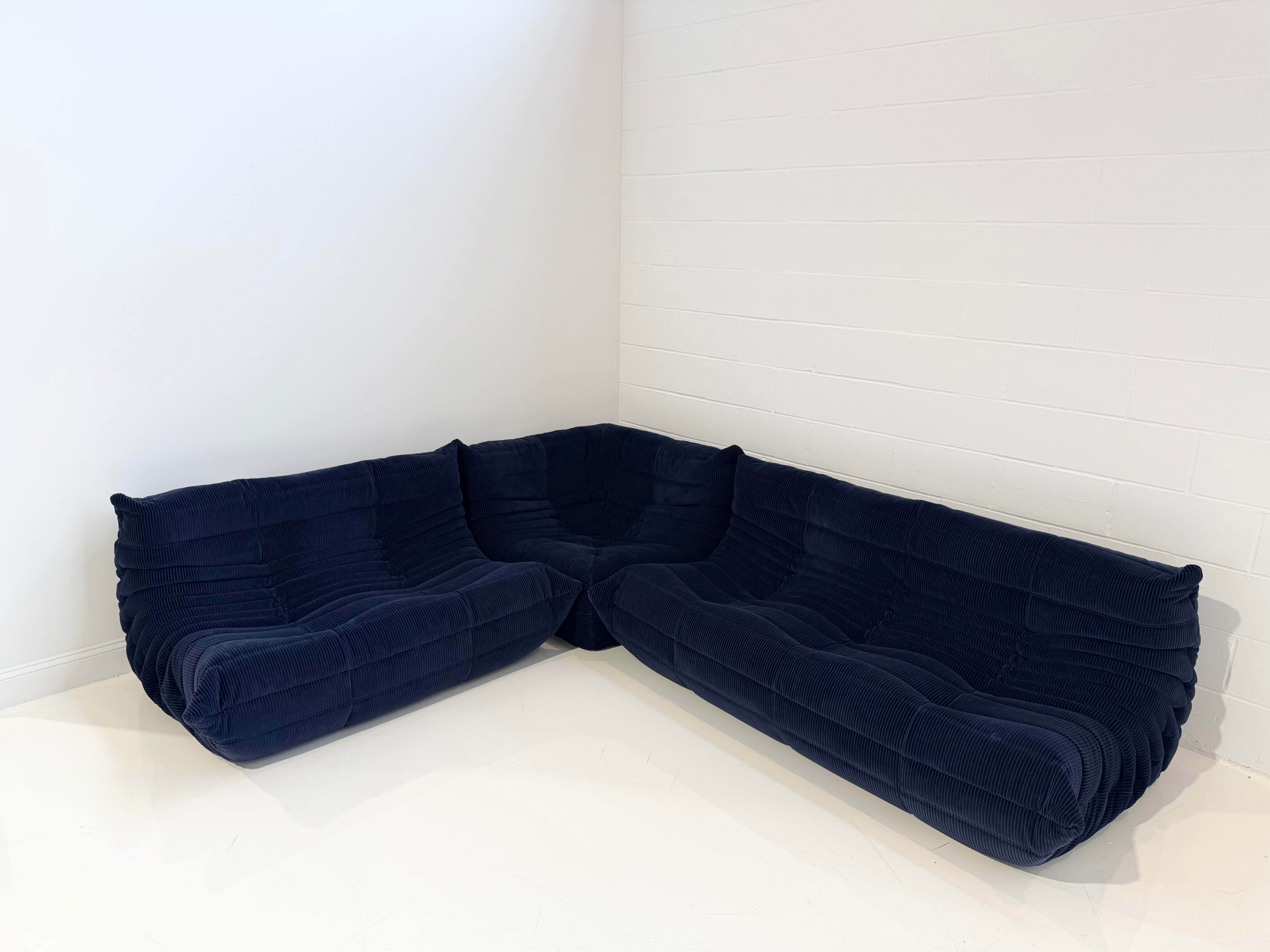 Togo® Sectional in Phlox by Raf Simons