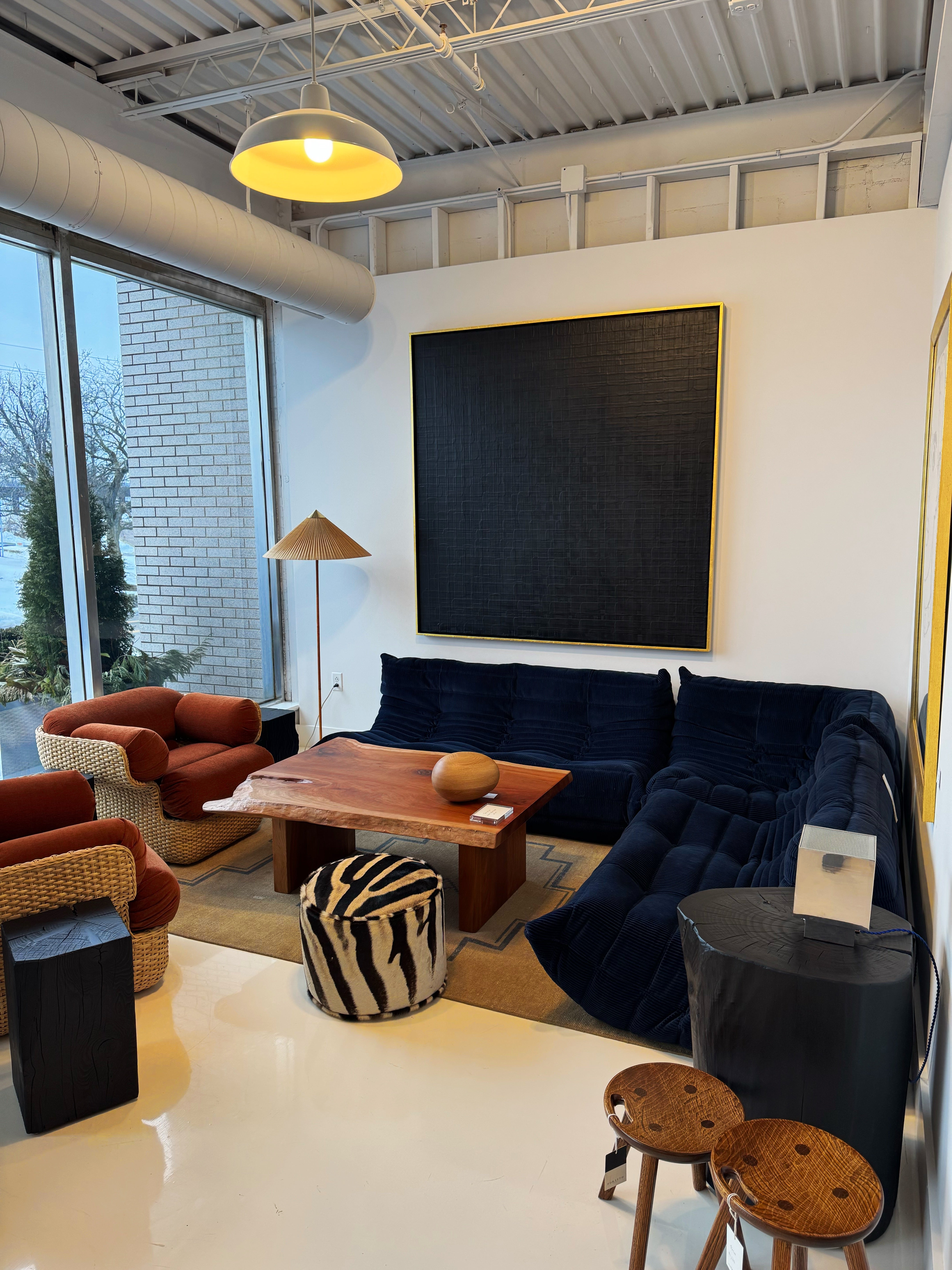 Togo® Sectional in Phlox by Raf Simons