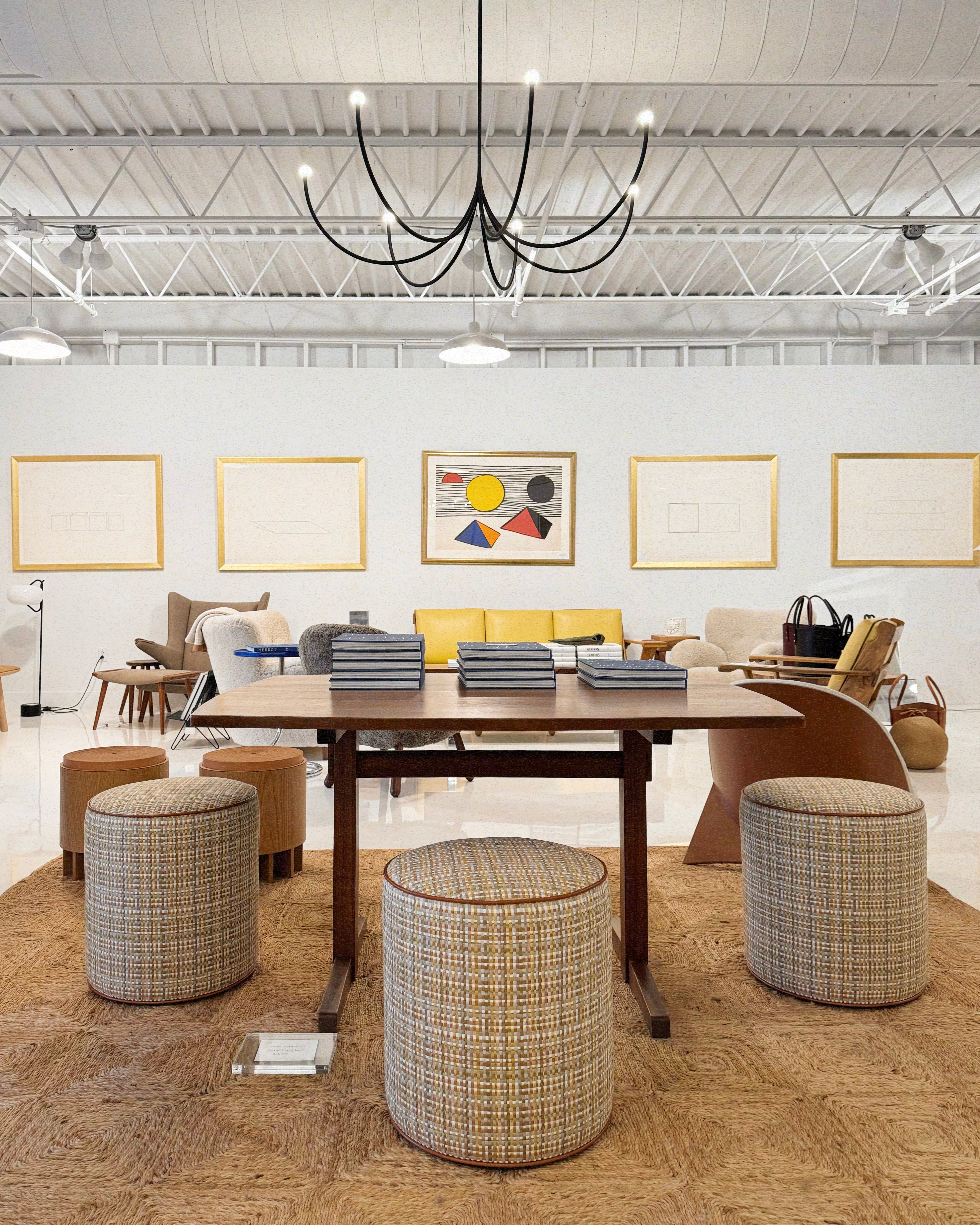 The Forsyth Drum Stool, Choose Your Fabric