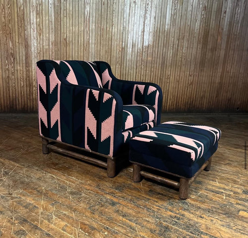 Jenny Lake Club Chair and Ottoman