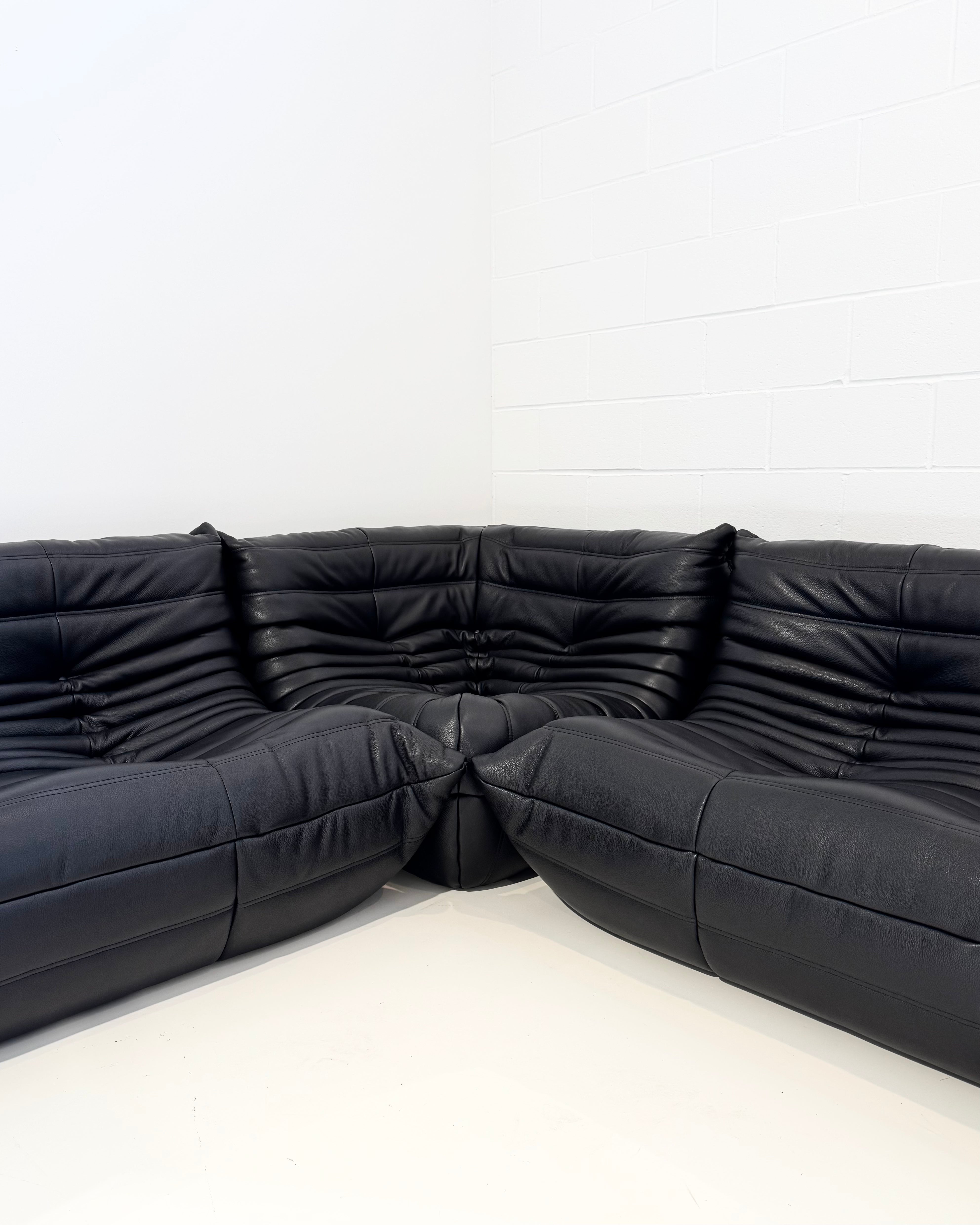 Togo® Sectional in Kyoto Leather