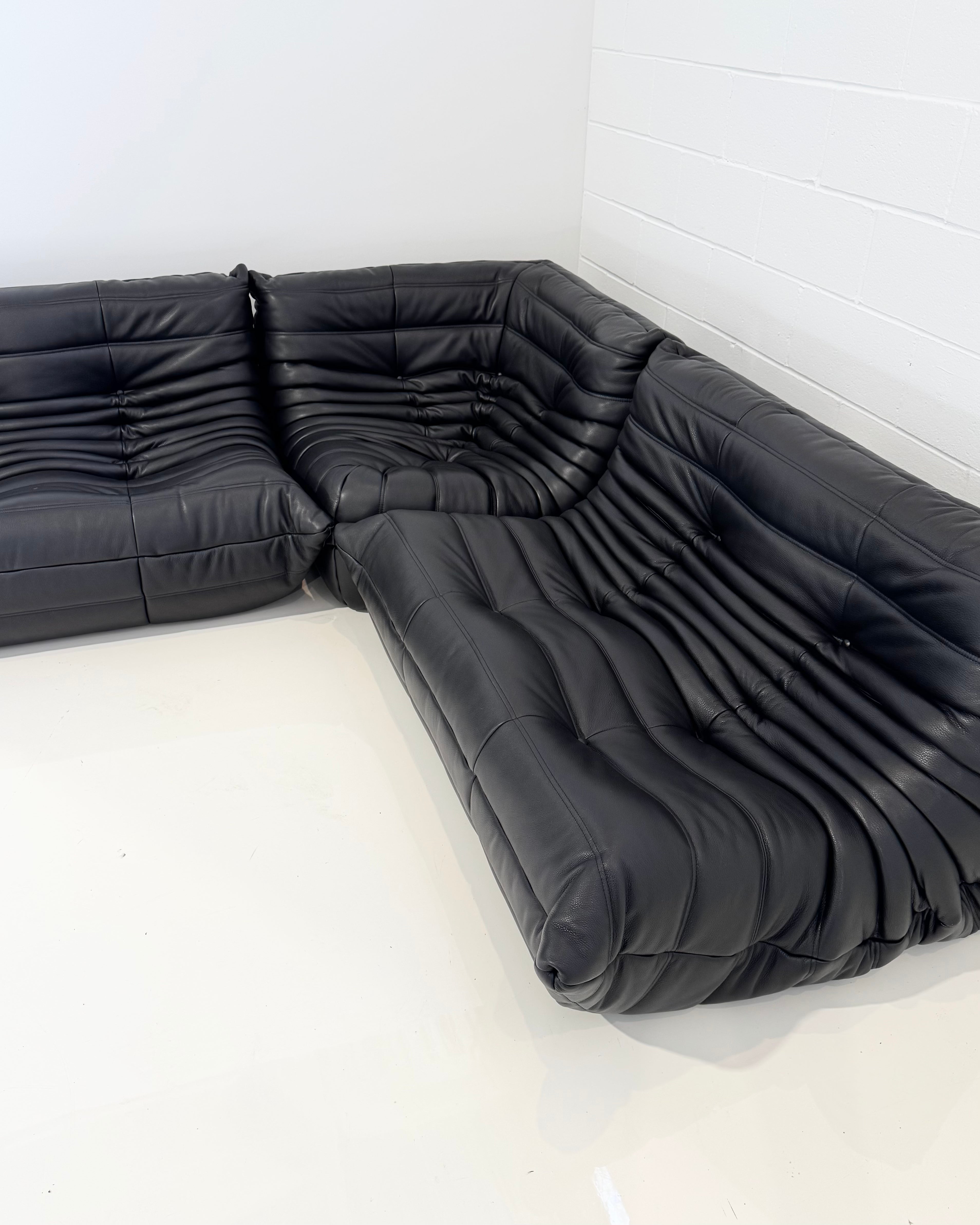 Togo® Sectional in Kyoto Leather