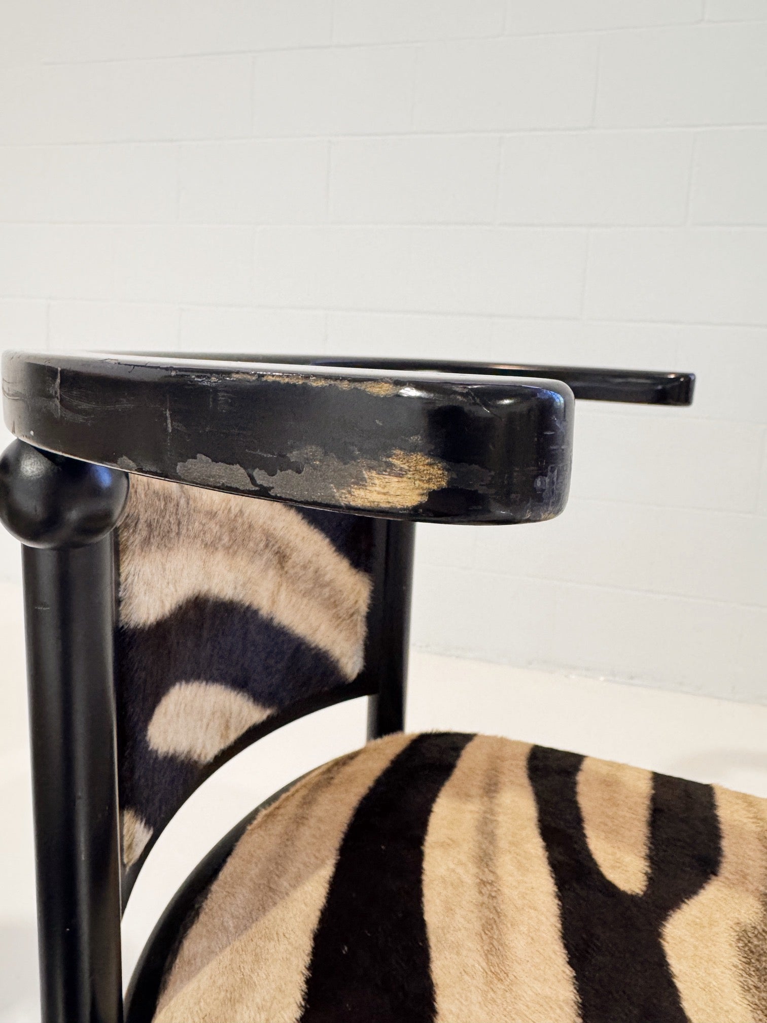 Vintage Josef Hoffmann Cabaret Fledermaus Chairs, Set of Four